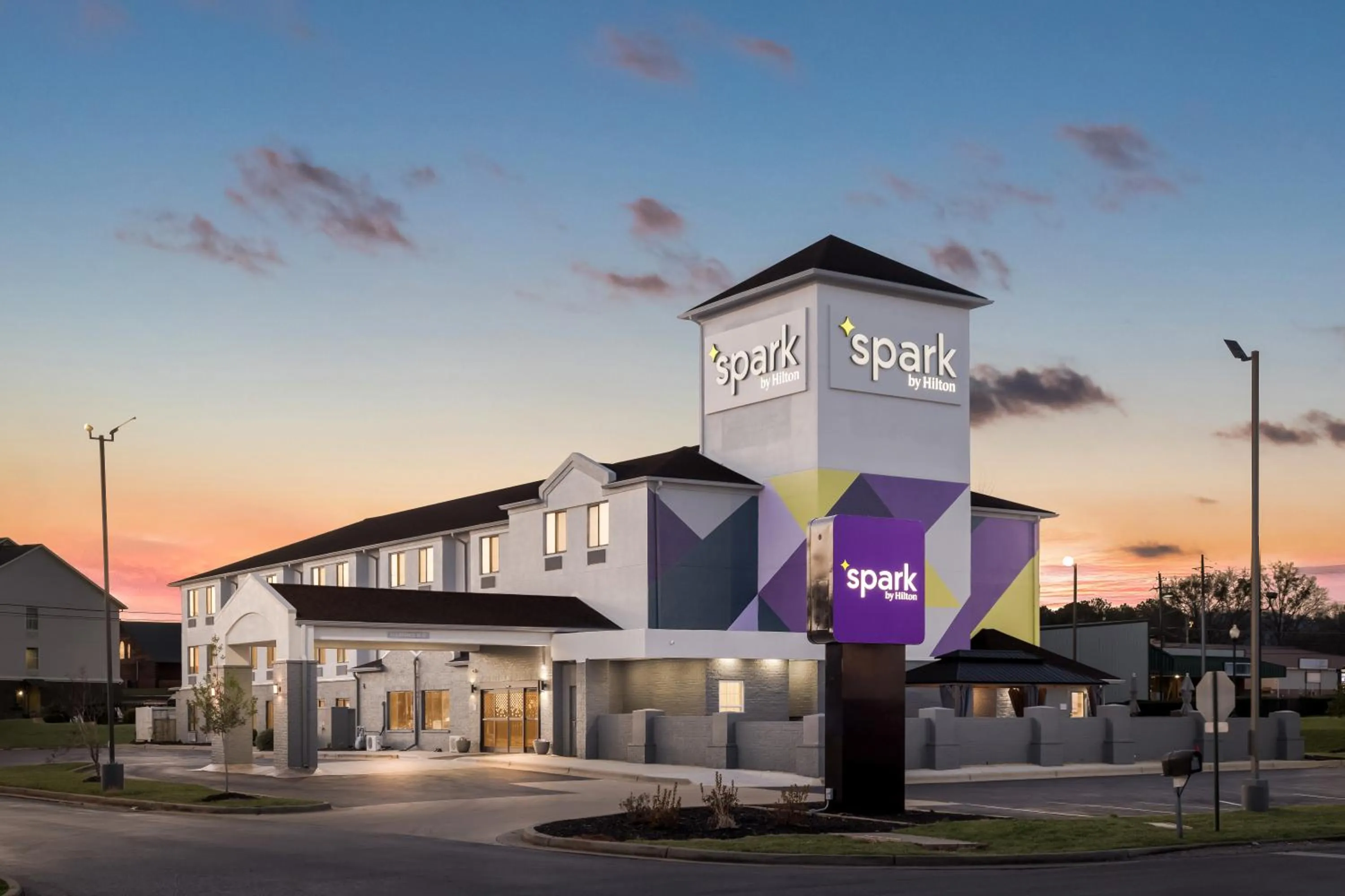 Property building in Spark by Hilton Oxford