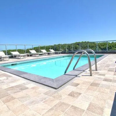 Swimming pool in Hotel Cinzia