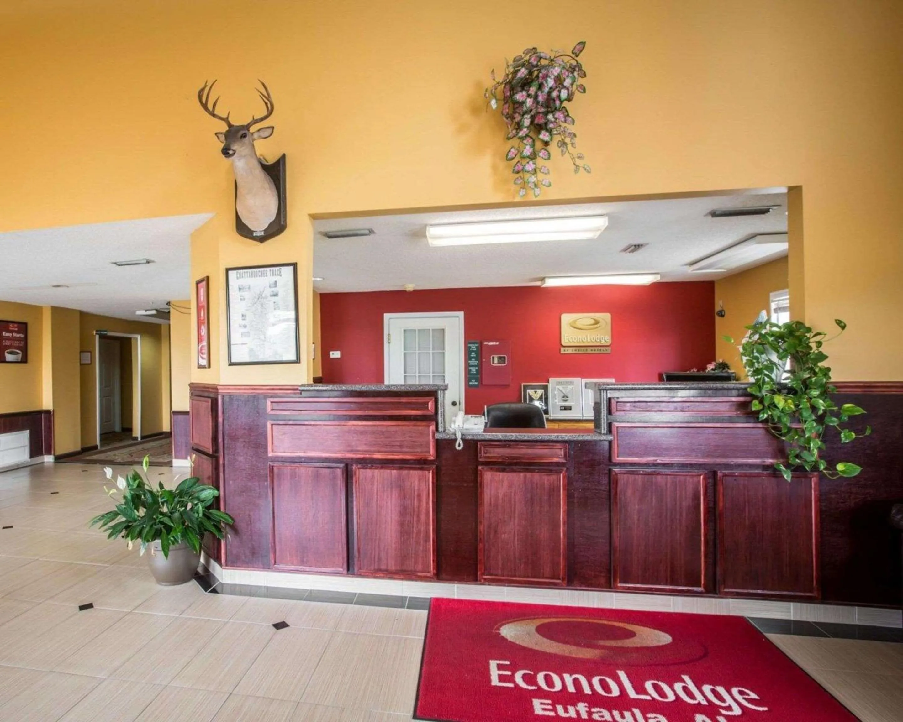 Lobby or reception in Econo Lodge Eufaula South
