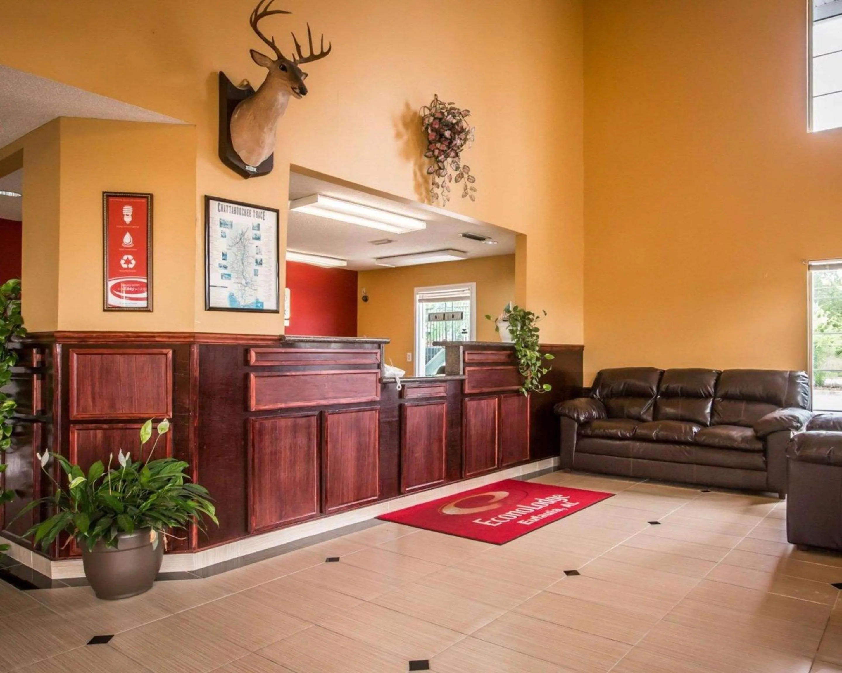 Lobby or reception in Econo Lodge Eufaula South