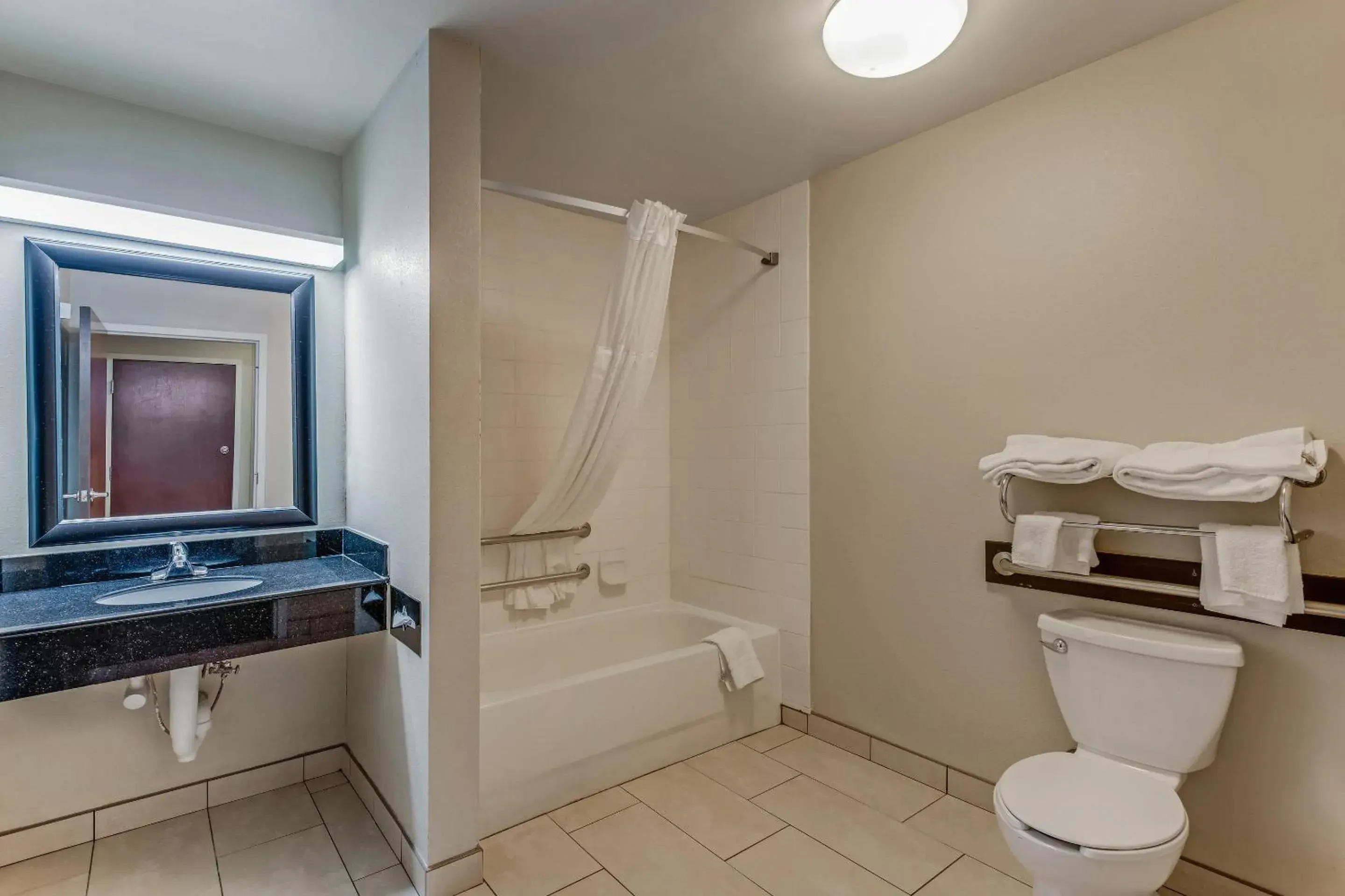 Bedroom in Comfort Suites Huntsville MidCity District at Research Park Bedroom in Comfort Suites Huntsville MidCity District at Research Park