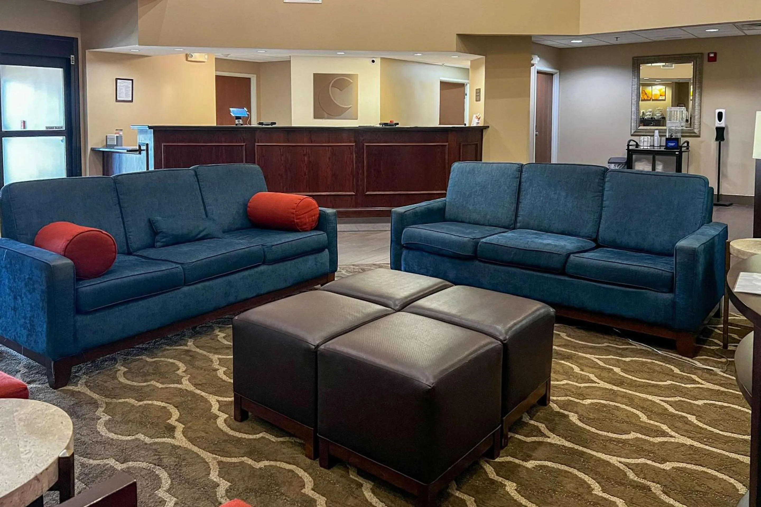 Lobby or reception in Comfort Suites Gadsden Attalla
