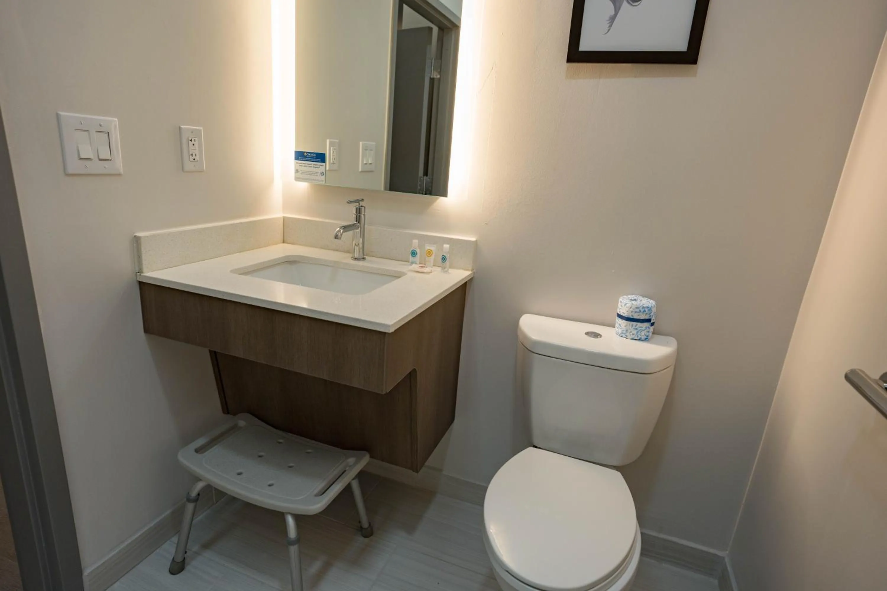 Toilet in Comfort Inn & Suites River City Decatur