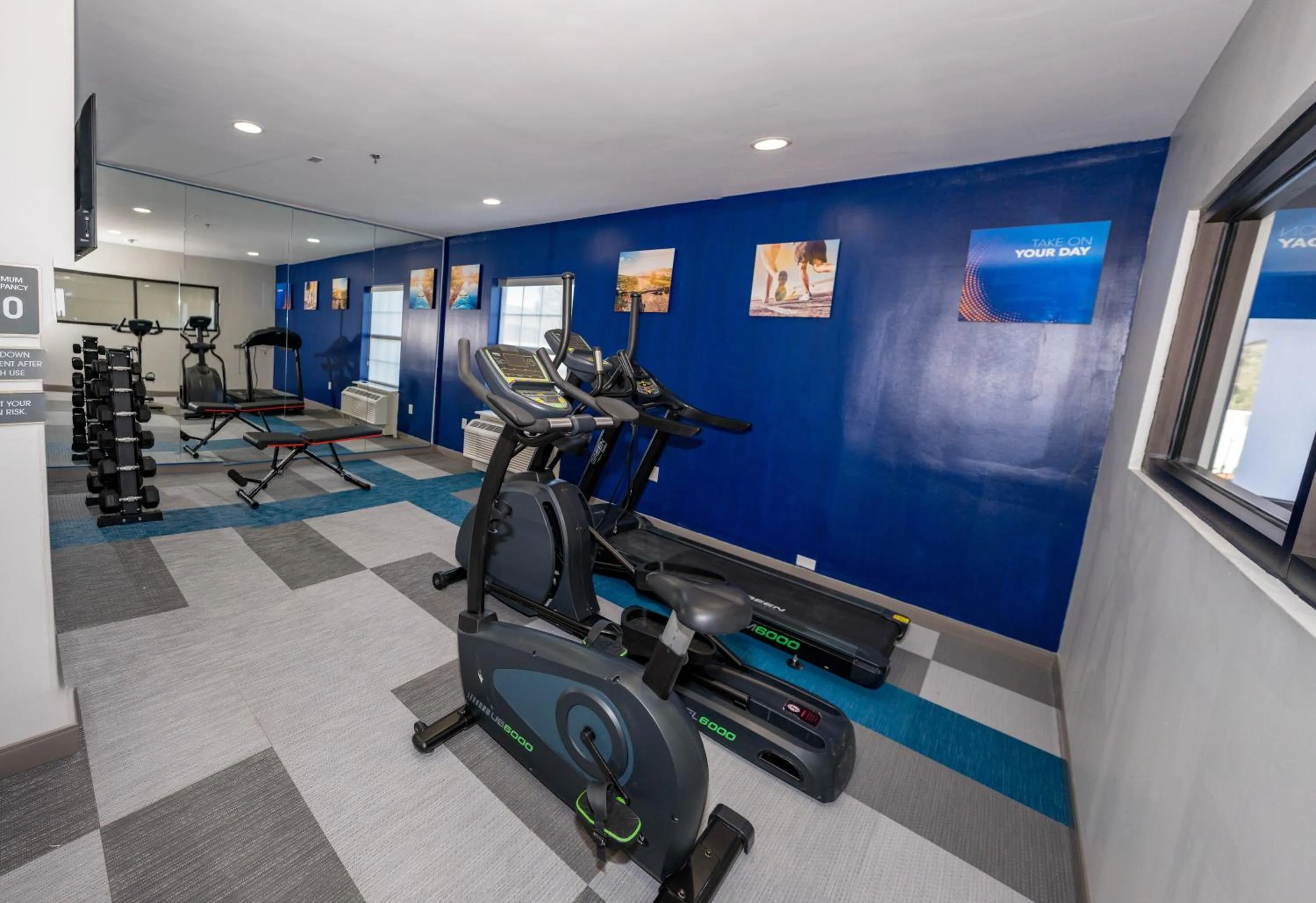 Fitness centre/facilities in Comfort Inn & Suites River City Decatur