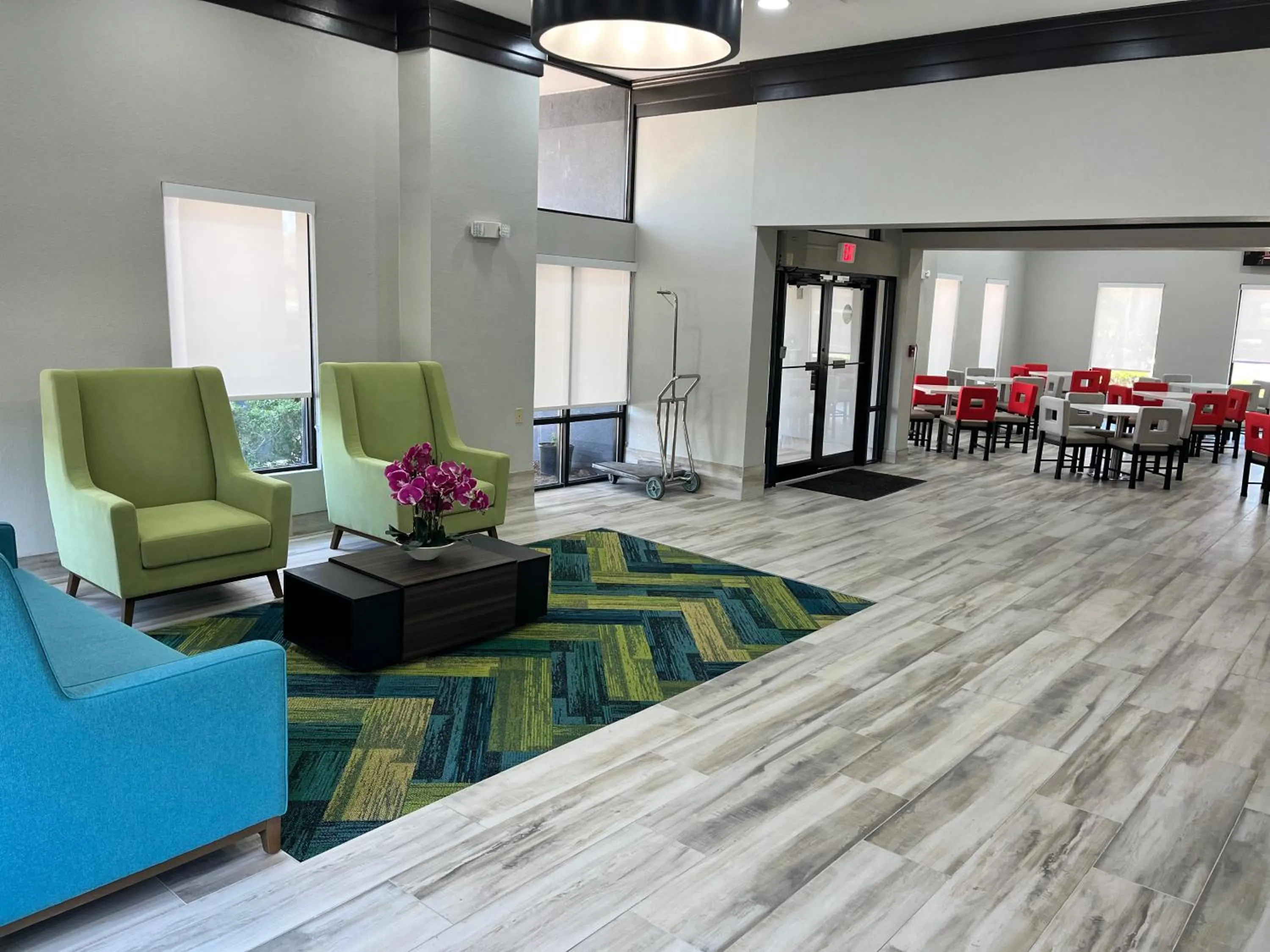 Lobby or reception in Quality Inn & Suites at Airport Blvd I-65