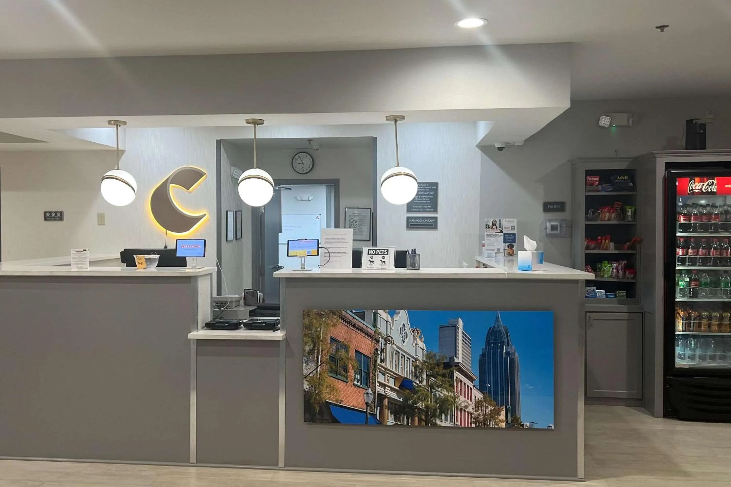 Lobby or reception in Springdale Inn & Suites