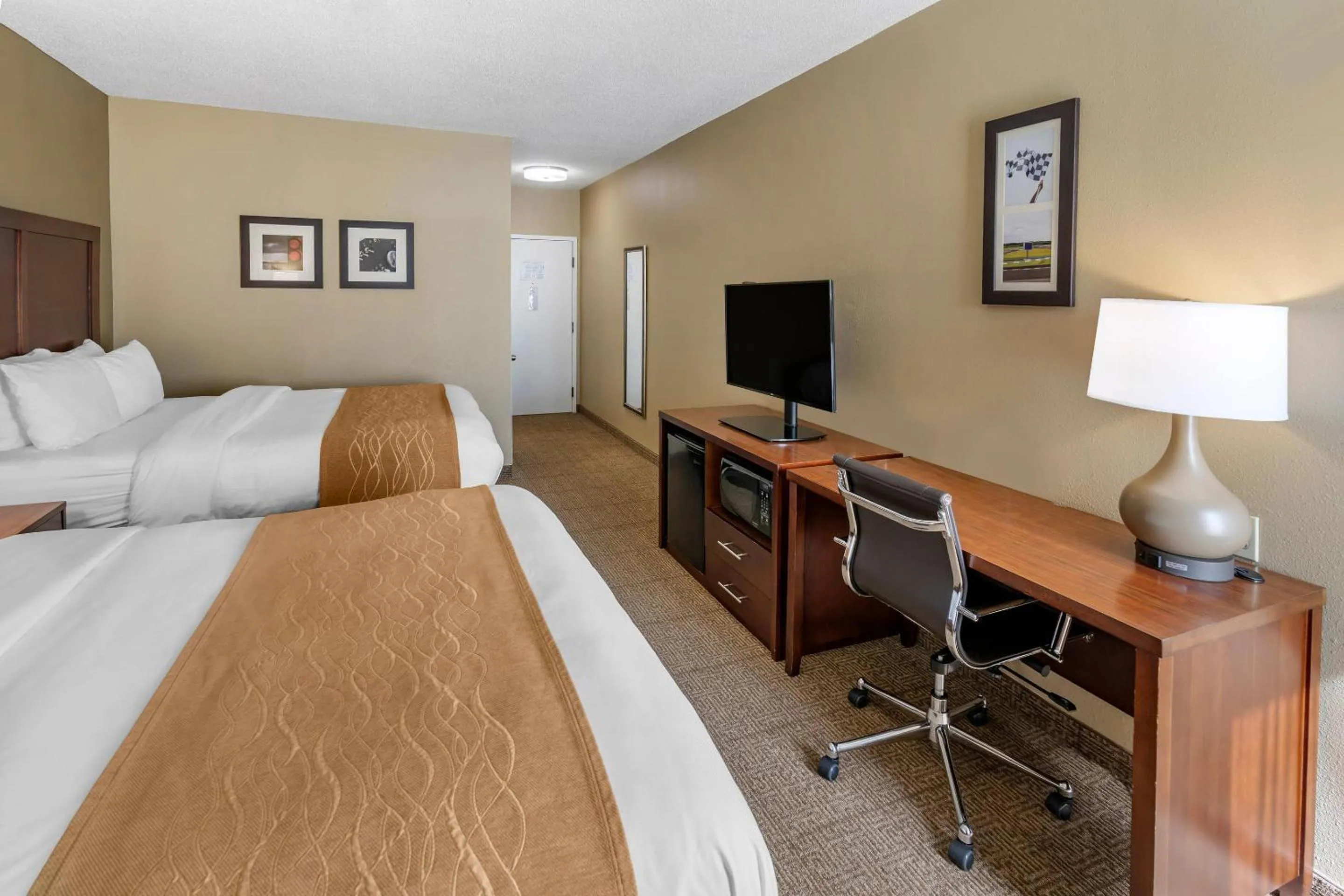 Bedroom, Bed in Comfort Inn & Suites Lincoln I-20