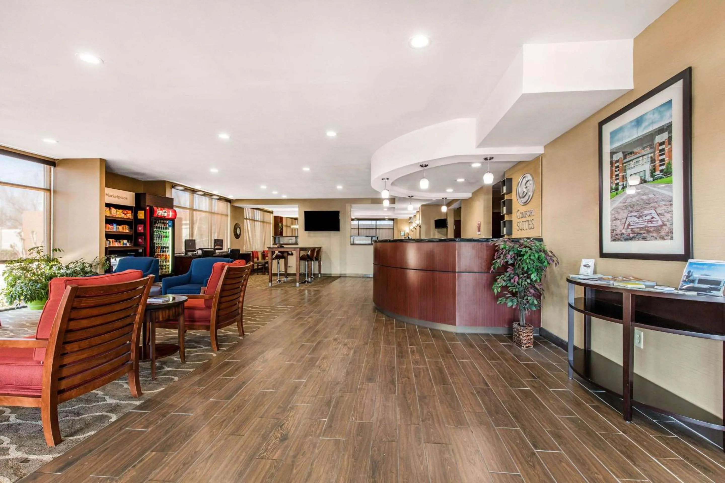 Lobby or reception in Comfort Suites Tuscaloosa near University