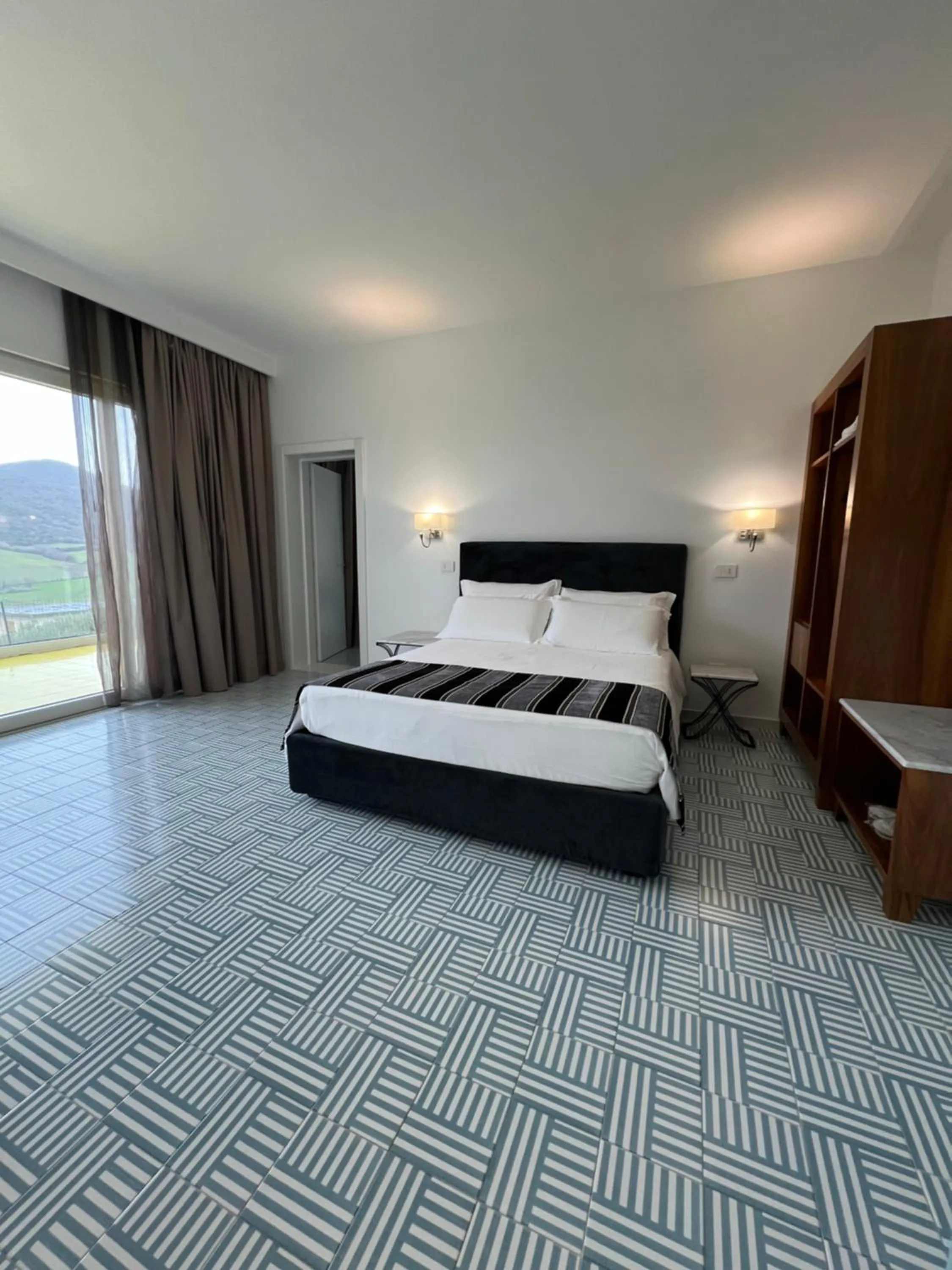 Bedroom, Bed in Myrtus Agropoli