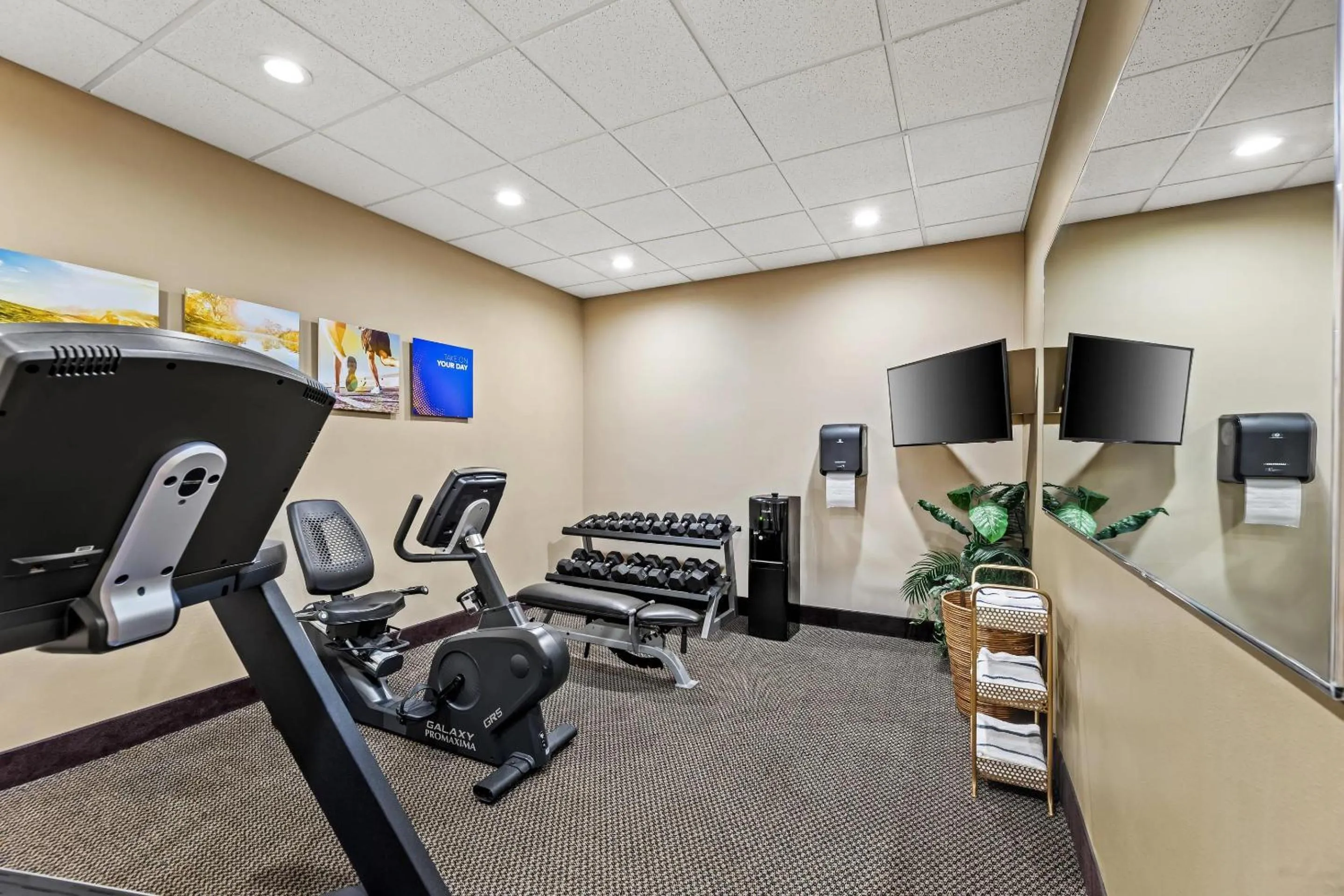 Fitness centre/facilities in Comfort Inn & Suites Tuscumbia-Muscle Shoals