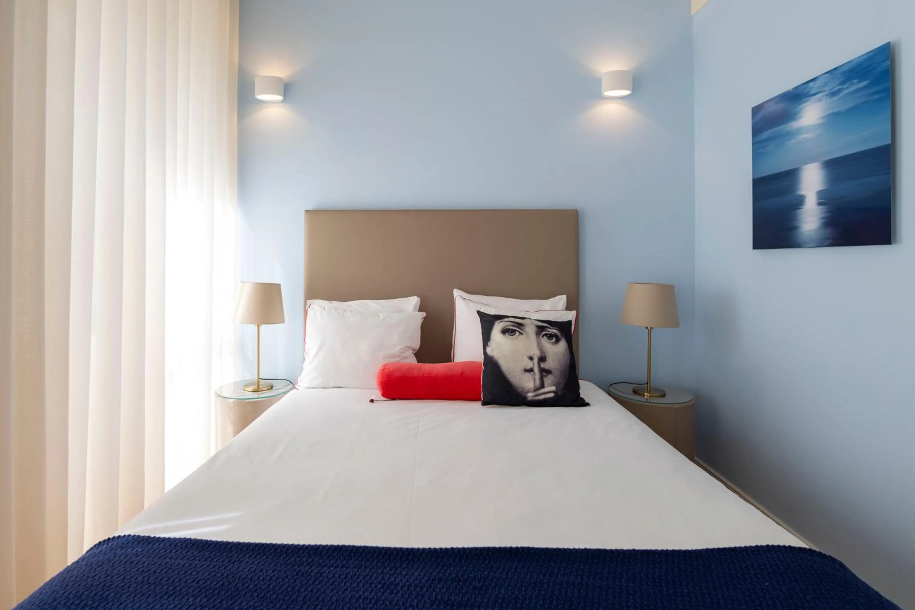 Bed in Geo Studios Santa Catarina