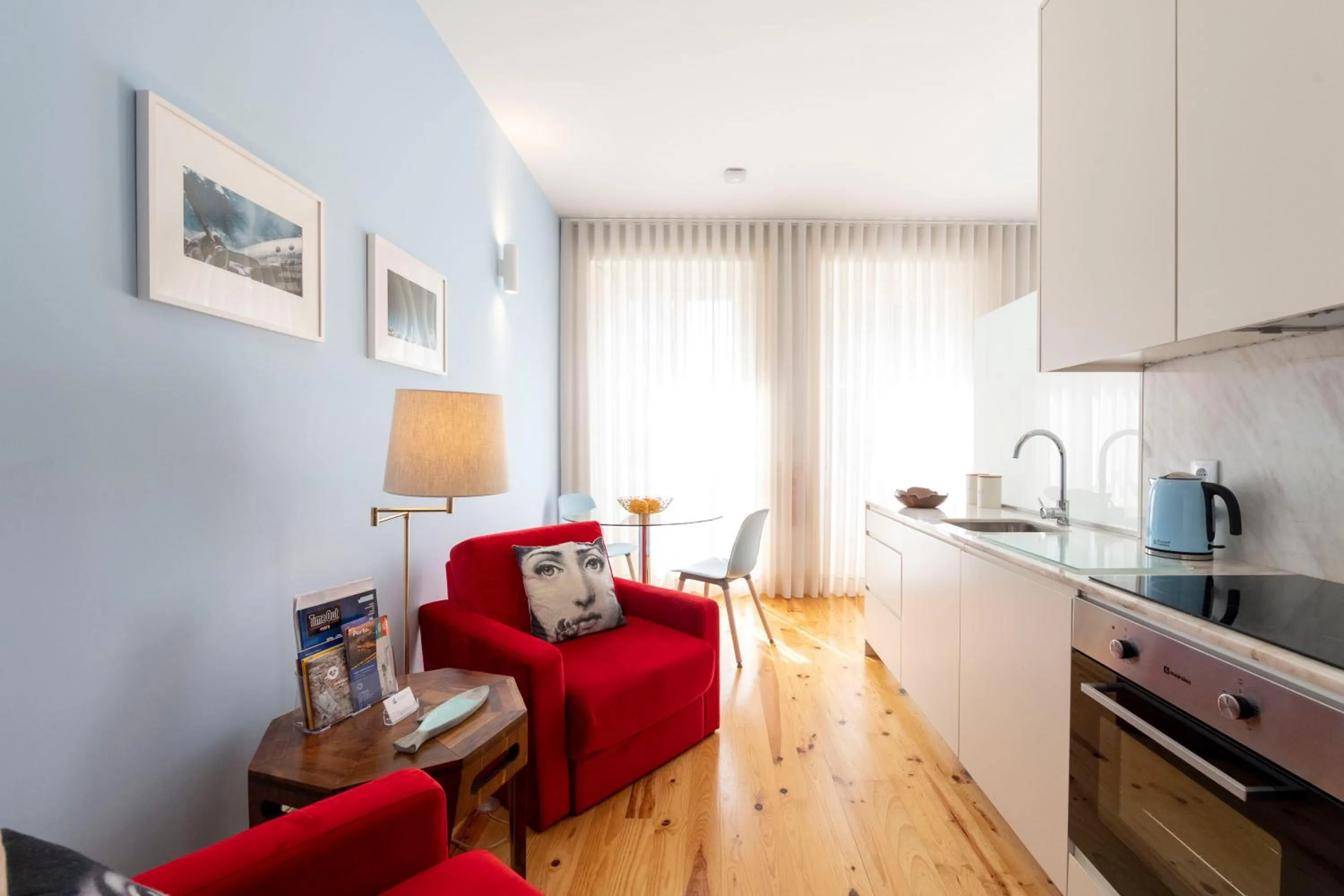 Kitchen or kitchenette in Geo Studios Santa Catarina