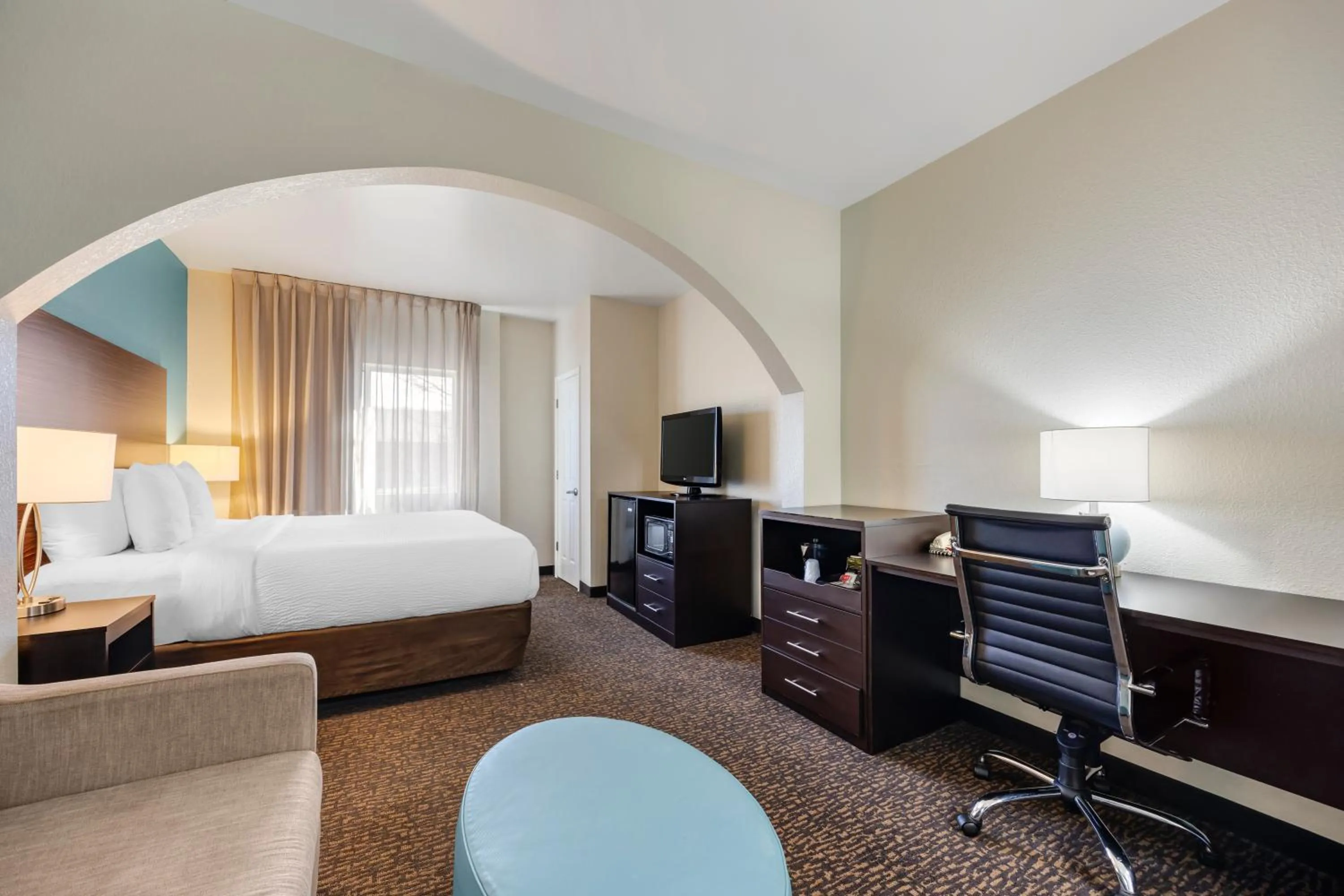 Bedroom, Bed in Sleep Inn & Suites Huntsville near US Space & Rocket Center