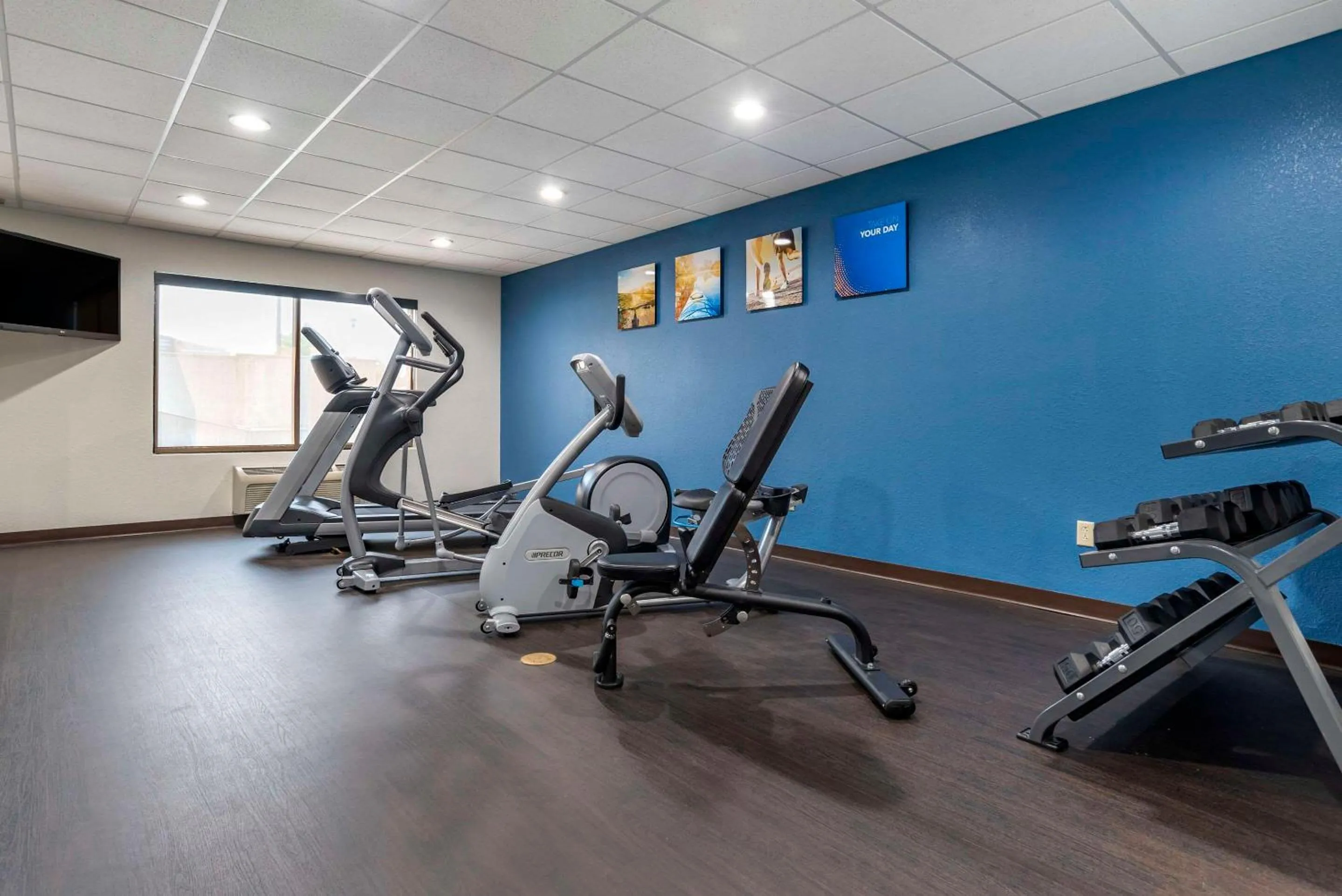 Fitness centre/facilities in Comfort Suites Pell City near Logan Martin Lake