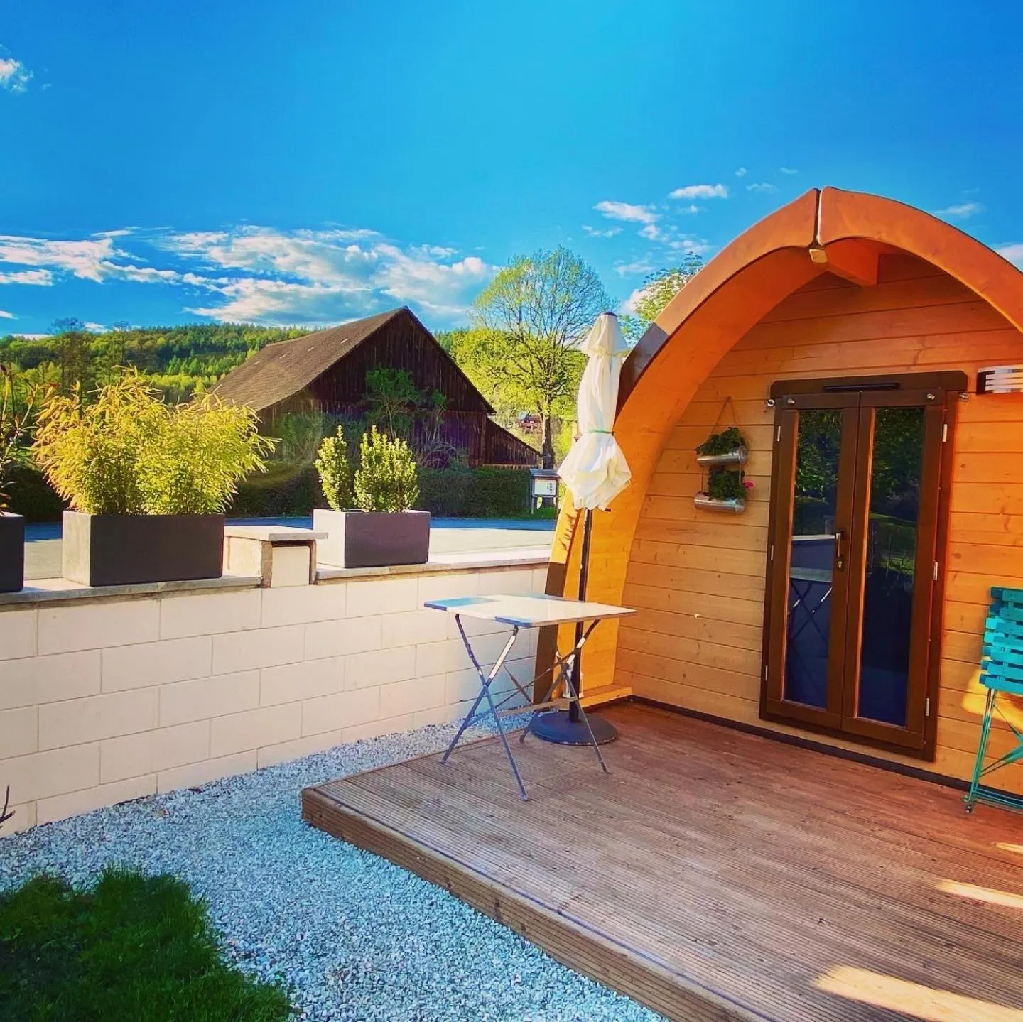 Property building in Hüttendorf Fränkische Schweiz