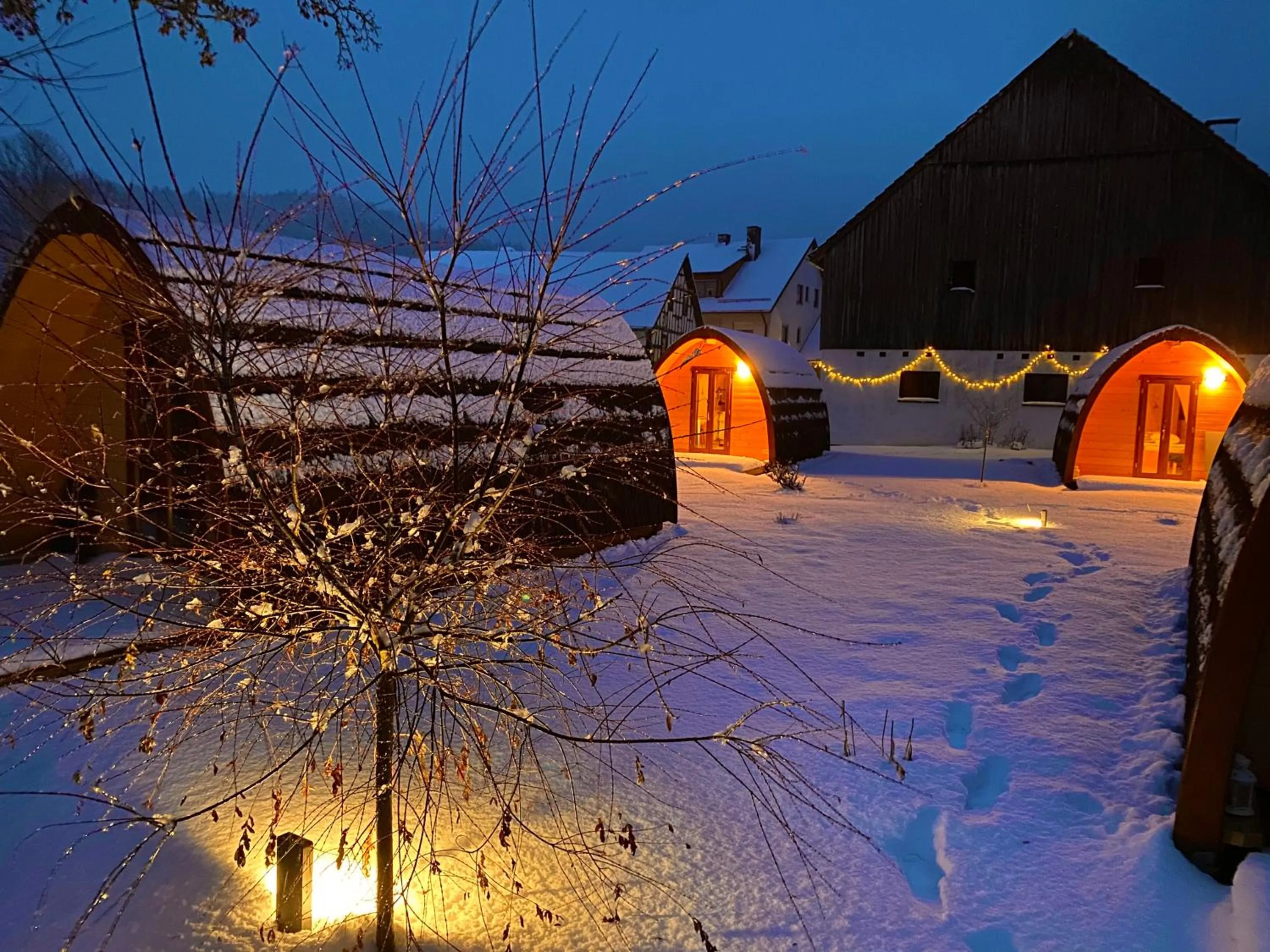 Property building in Hüttendorf Fränkische Schweiz