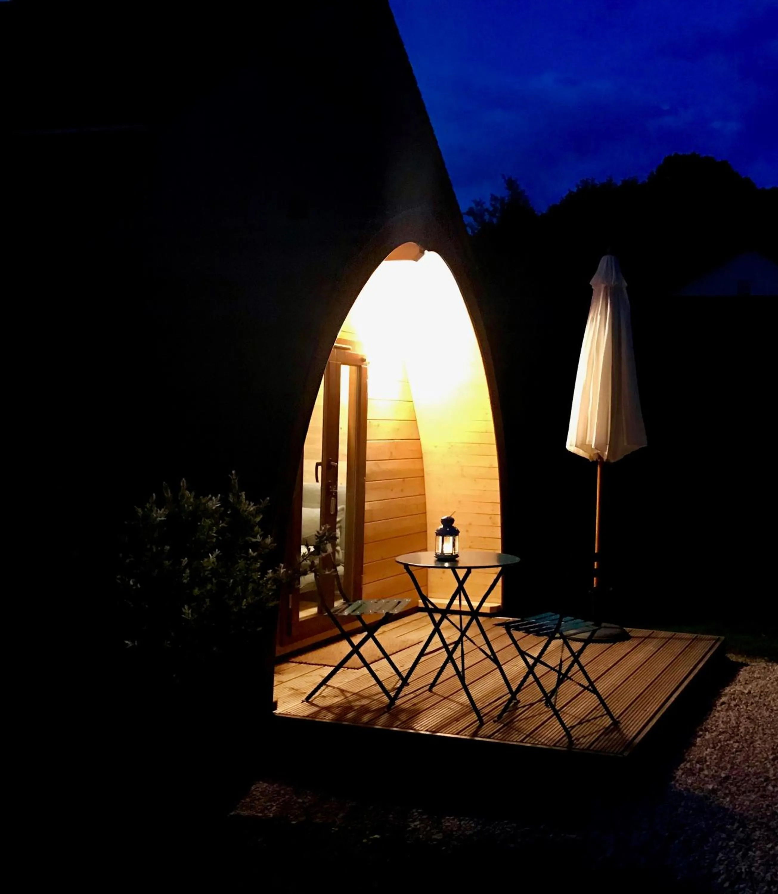 Patio in Hüttendorf Fränkische Schweiz