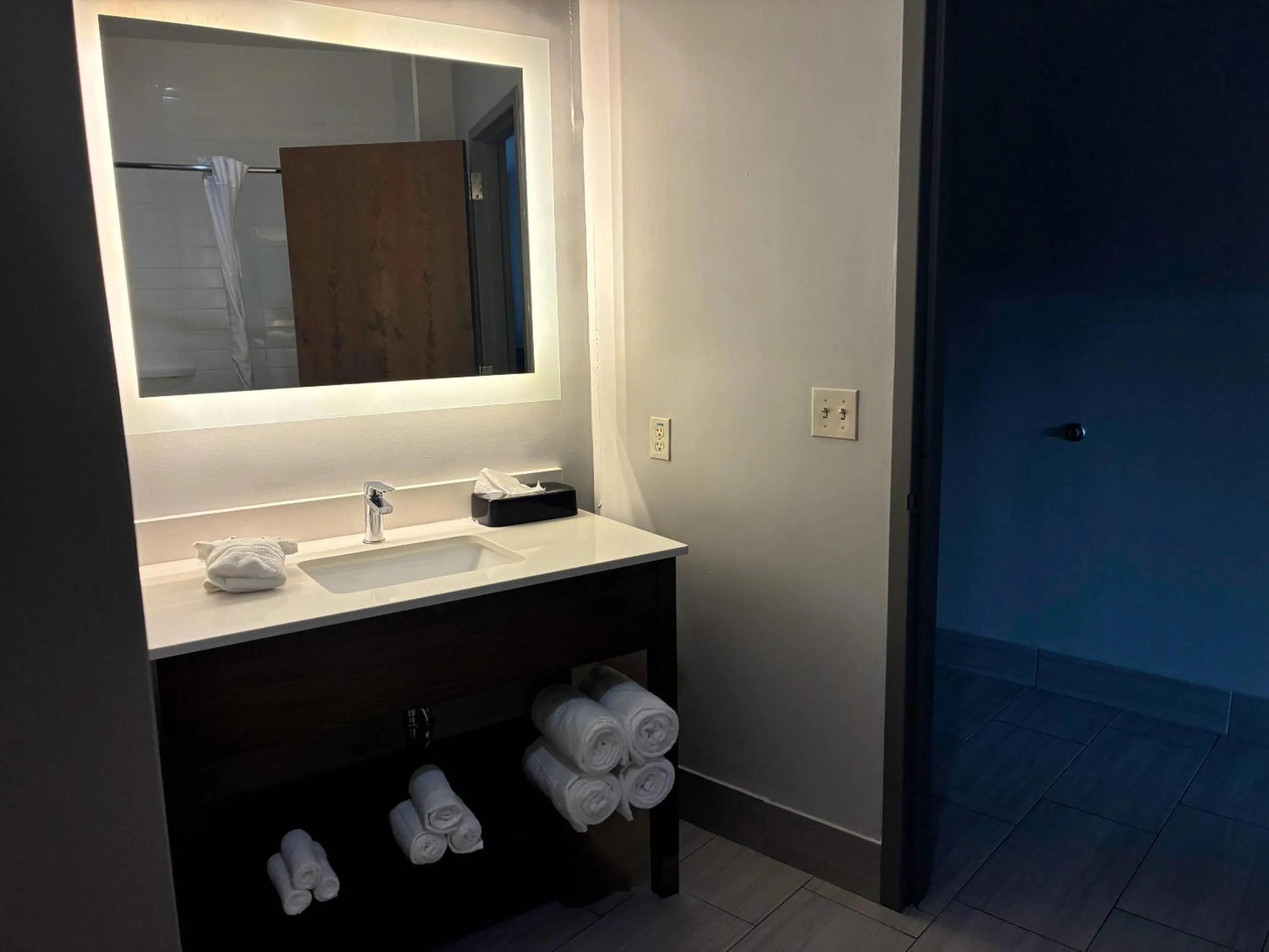 Bedroom in Comfort Inn & Suites Near Lake Guntersville