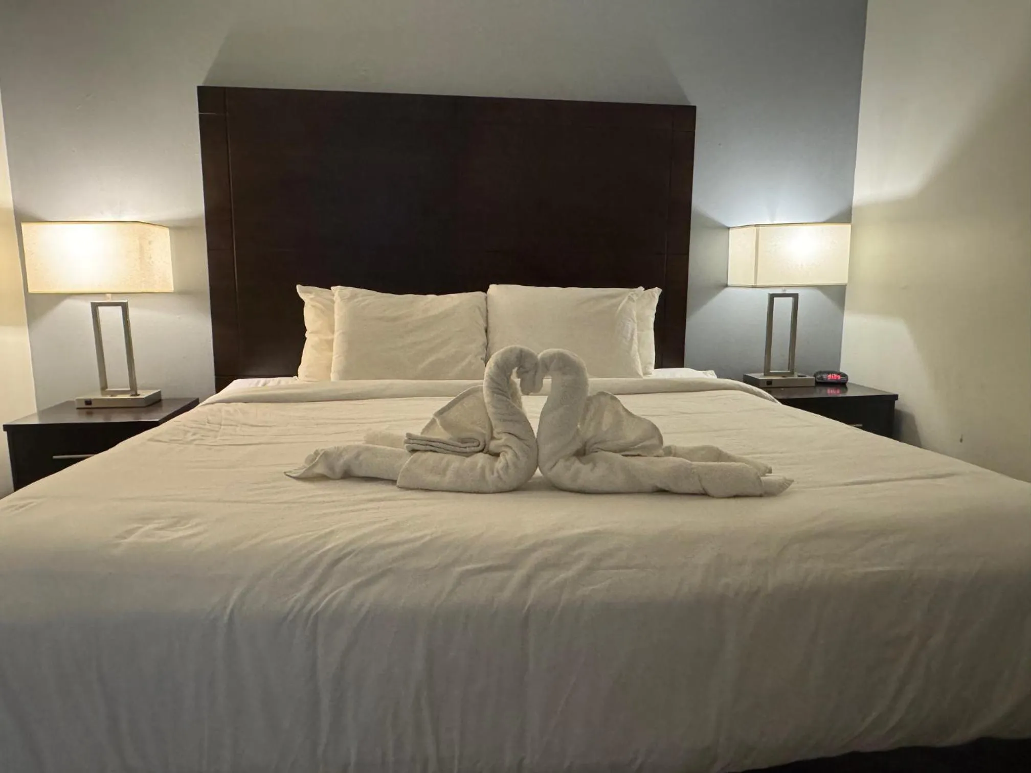 Bed in Clarion Inn & Suites Dothan South