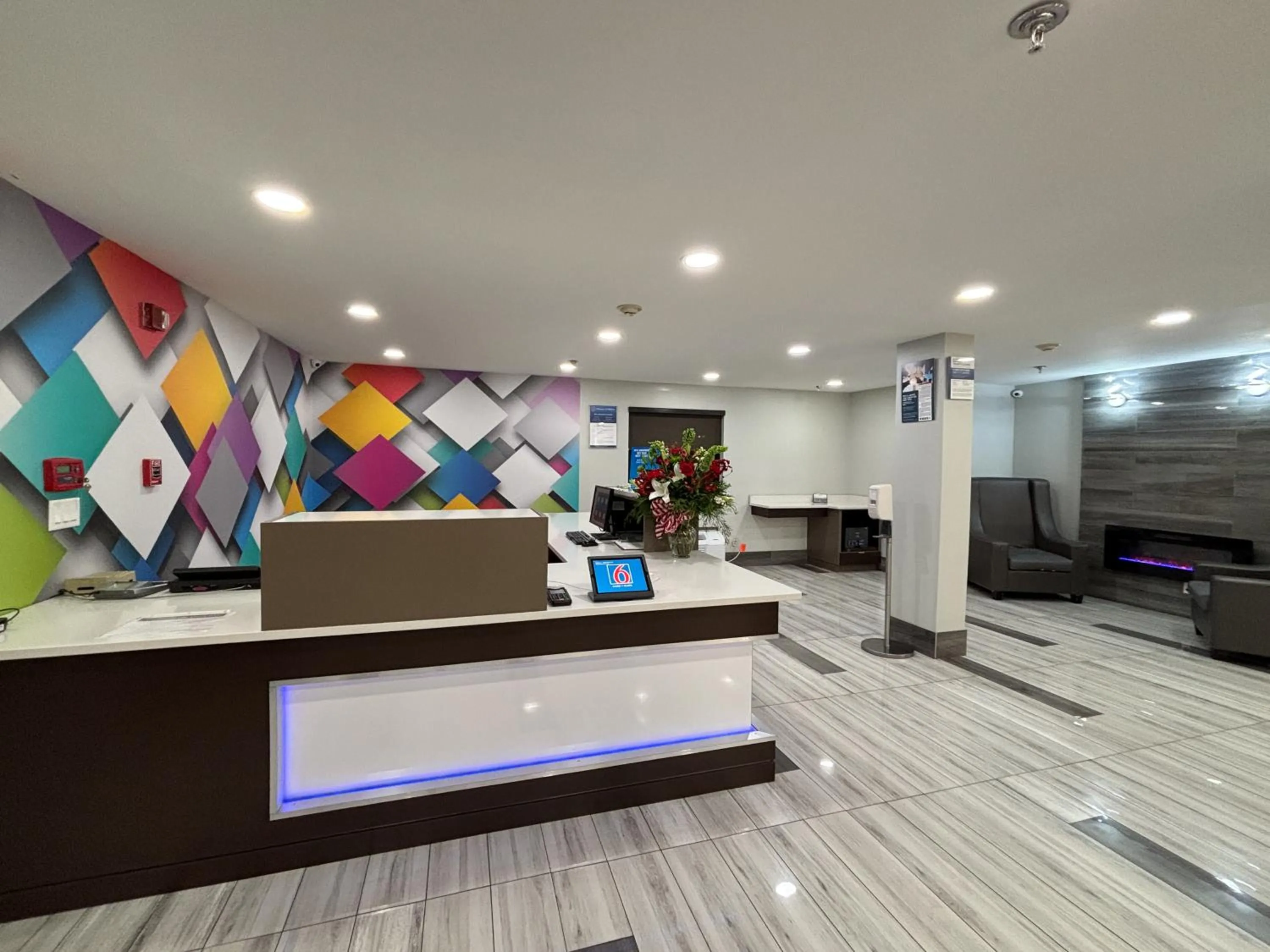 Lobby or reception in Motel 6 Prattville AL