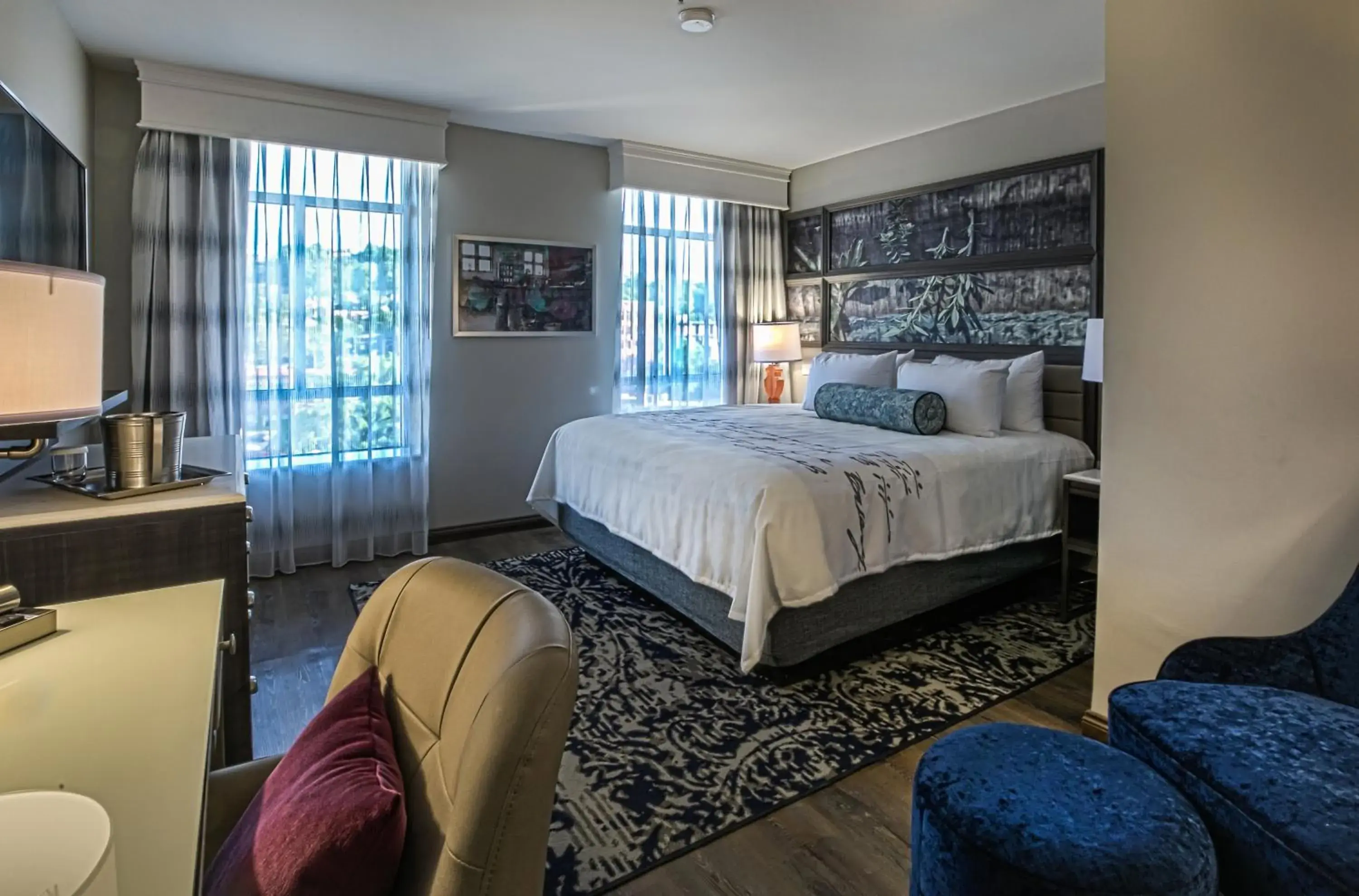 Bedroom, Bed in Hotel Indigo - Birmingham Five Points S - UAB by IHG Bedroom, Bed in Hotel Indigo - Birmingham Five Points S - UAB by IHG