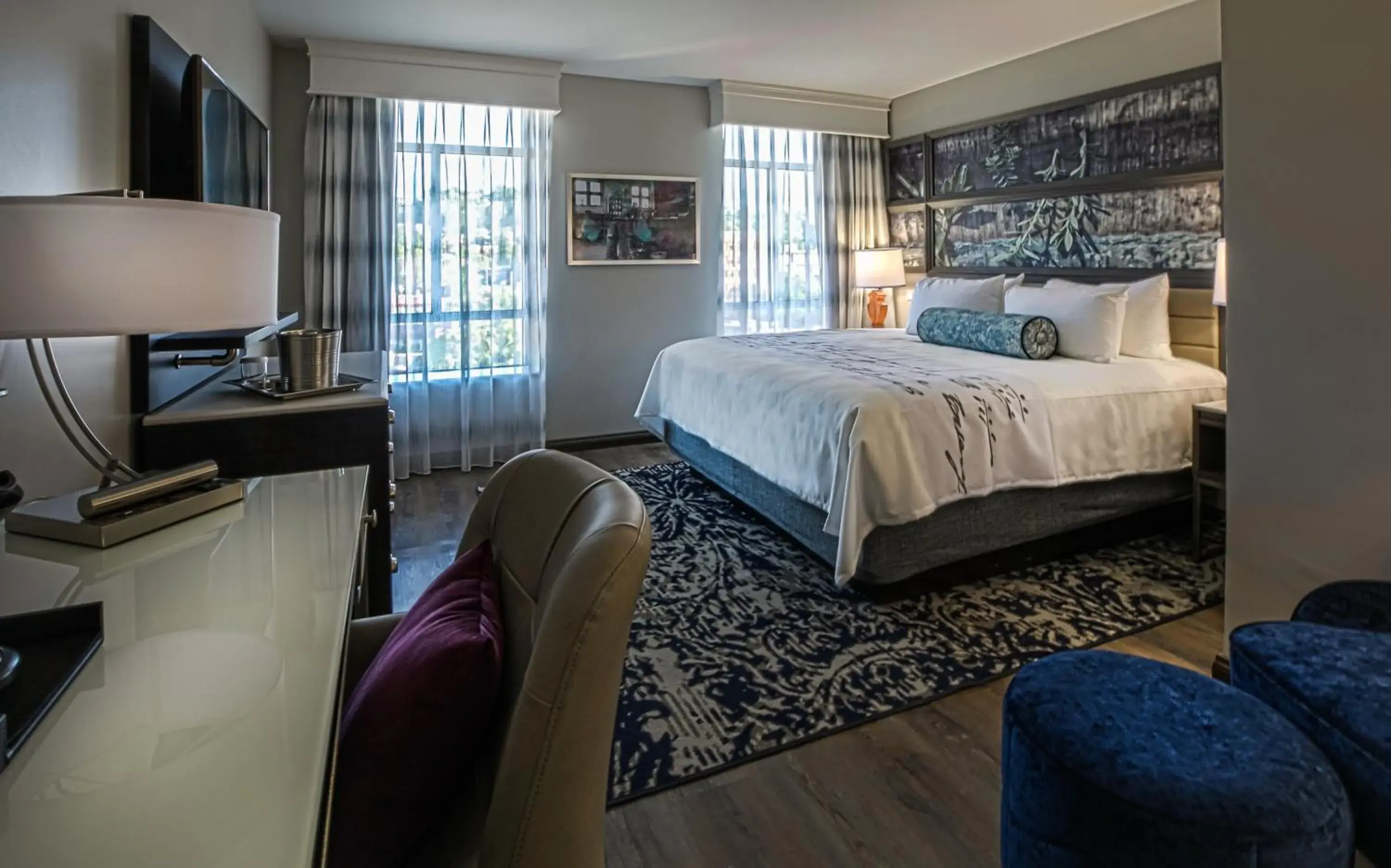 Bedroom, Bed in Hotel Indigo - Birmingham Five Points S - UAB by IHG Bedroom, Bed in Hotel Indigo - Birmingham Five Points S - UAB by IHG