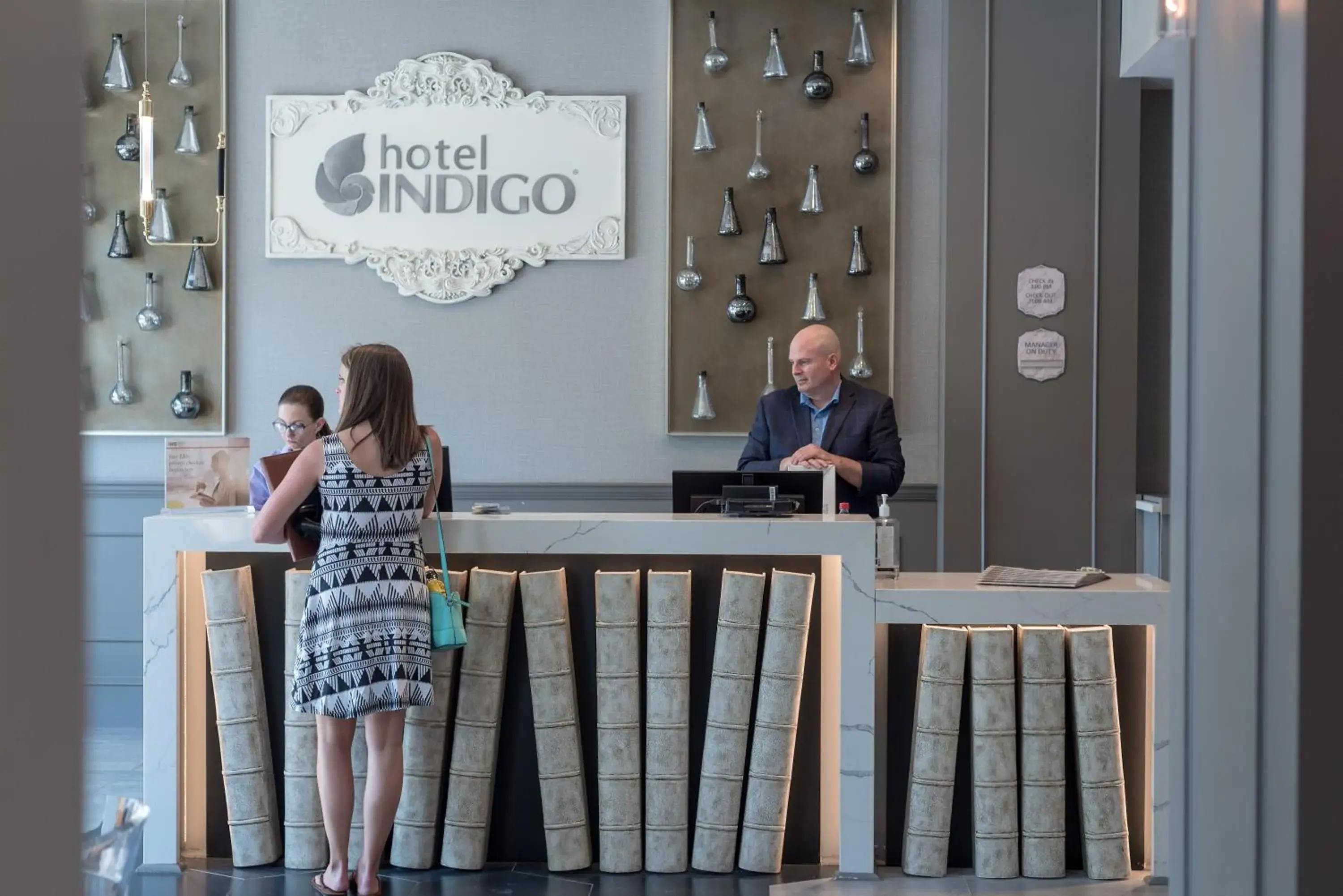 Lobby or reception in Hotel Indigo - Birmingham Five Points S - UAB by IHG Lobby or reception in Hotel Indigo - Birmingham Five Points S - UAB by IHG