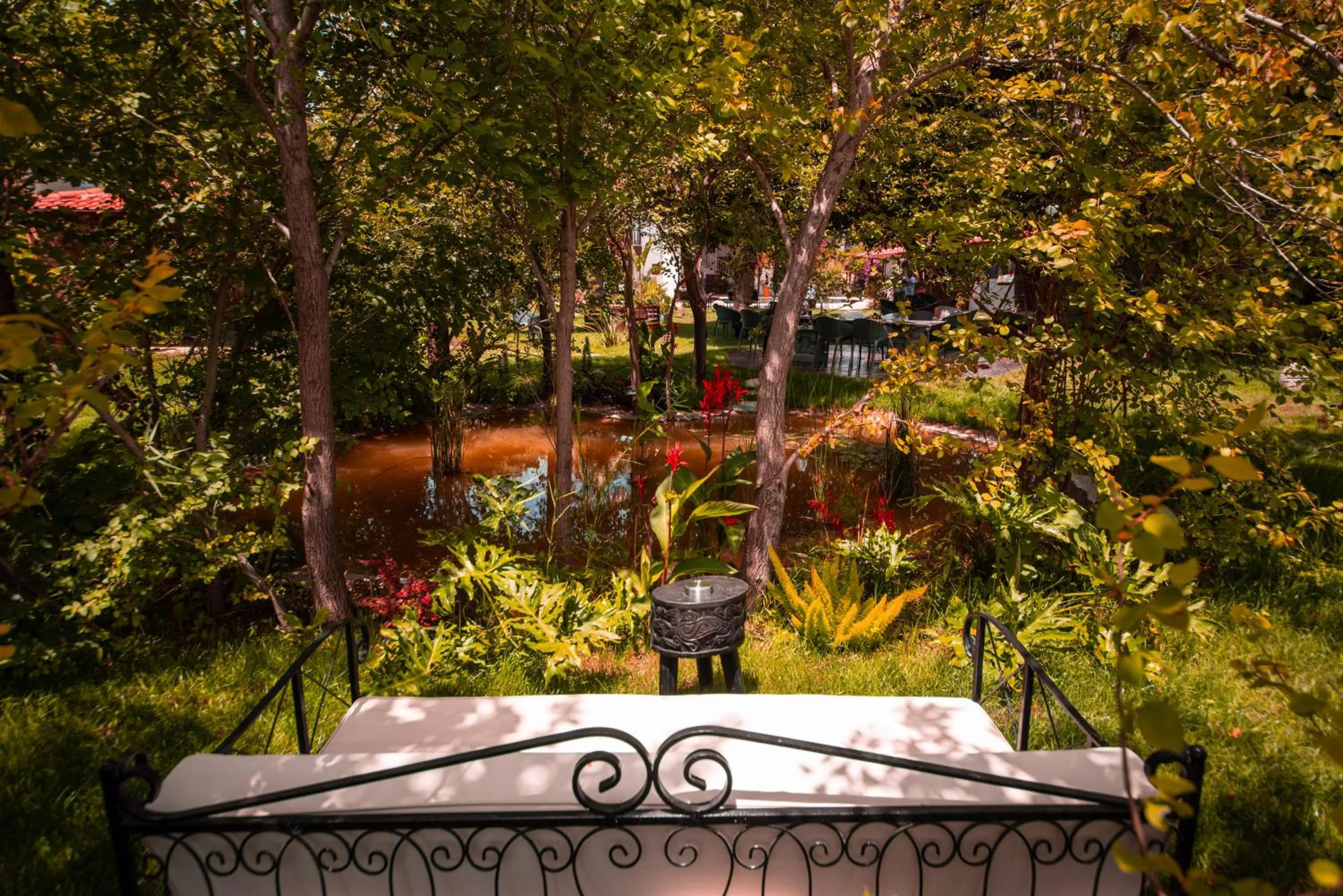 Garden in Murat Pasha Mansion