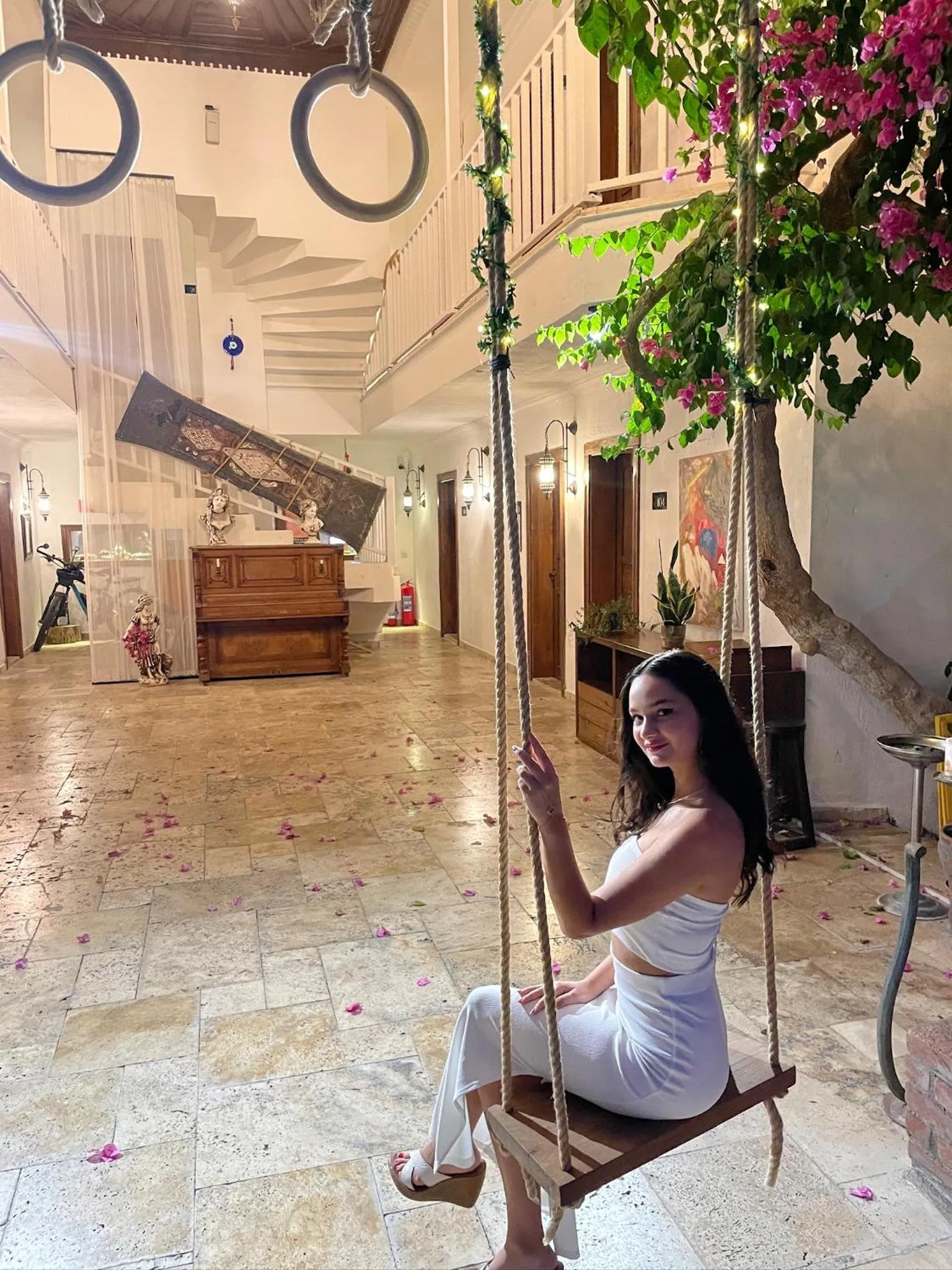 On site in Murat Pasha Mansion