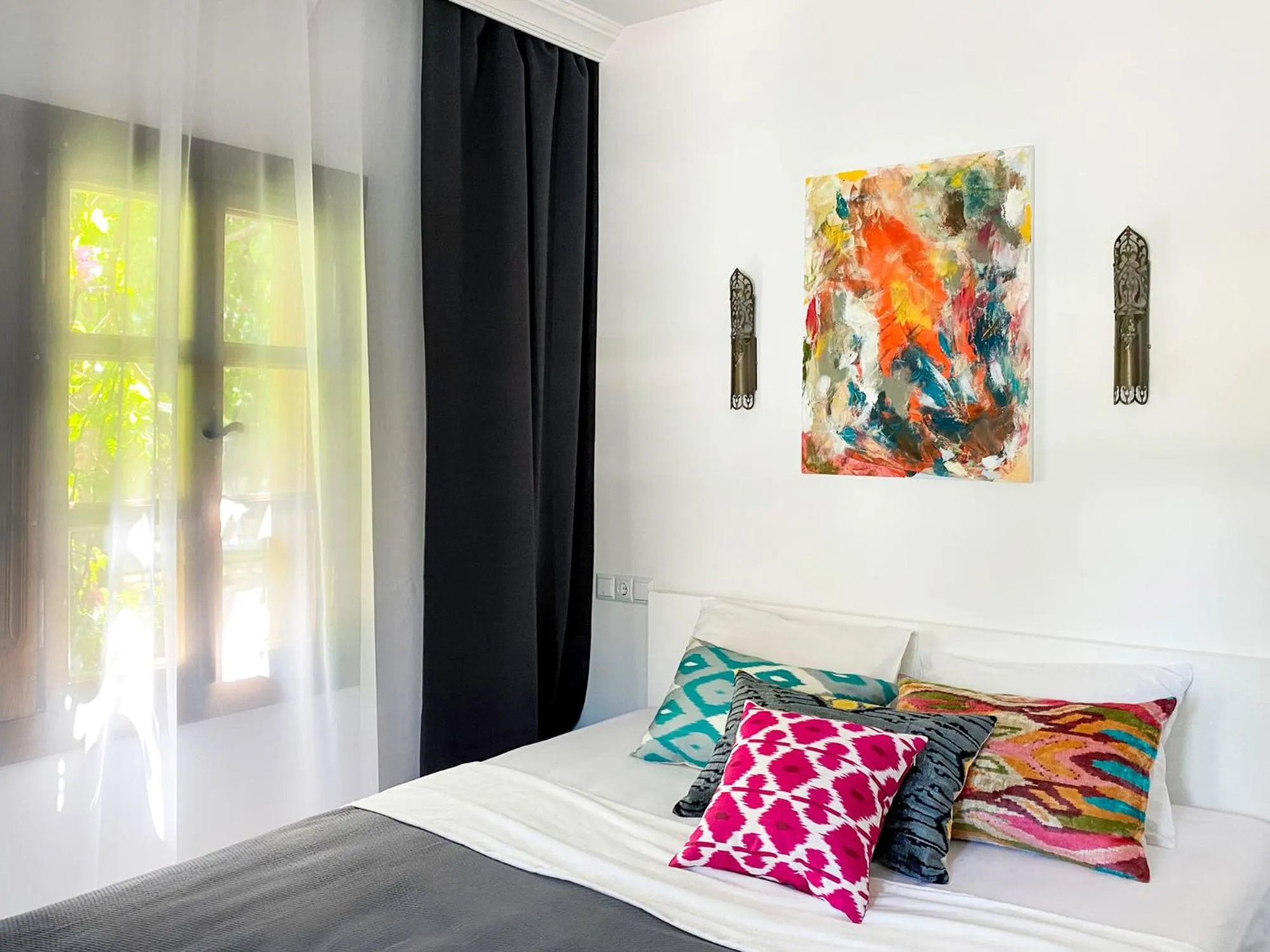 Bed in Murat Pasha Mansion