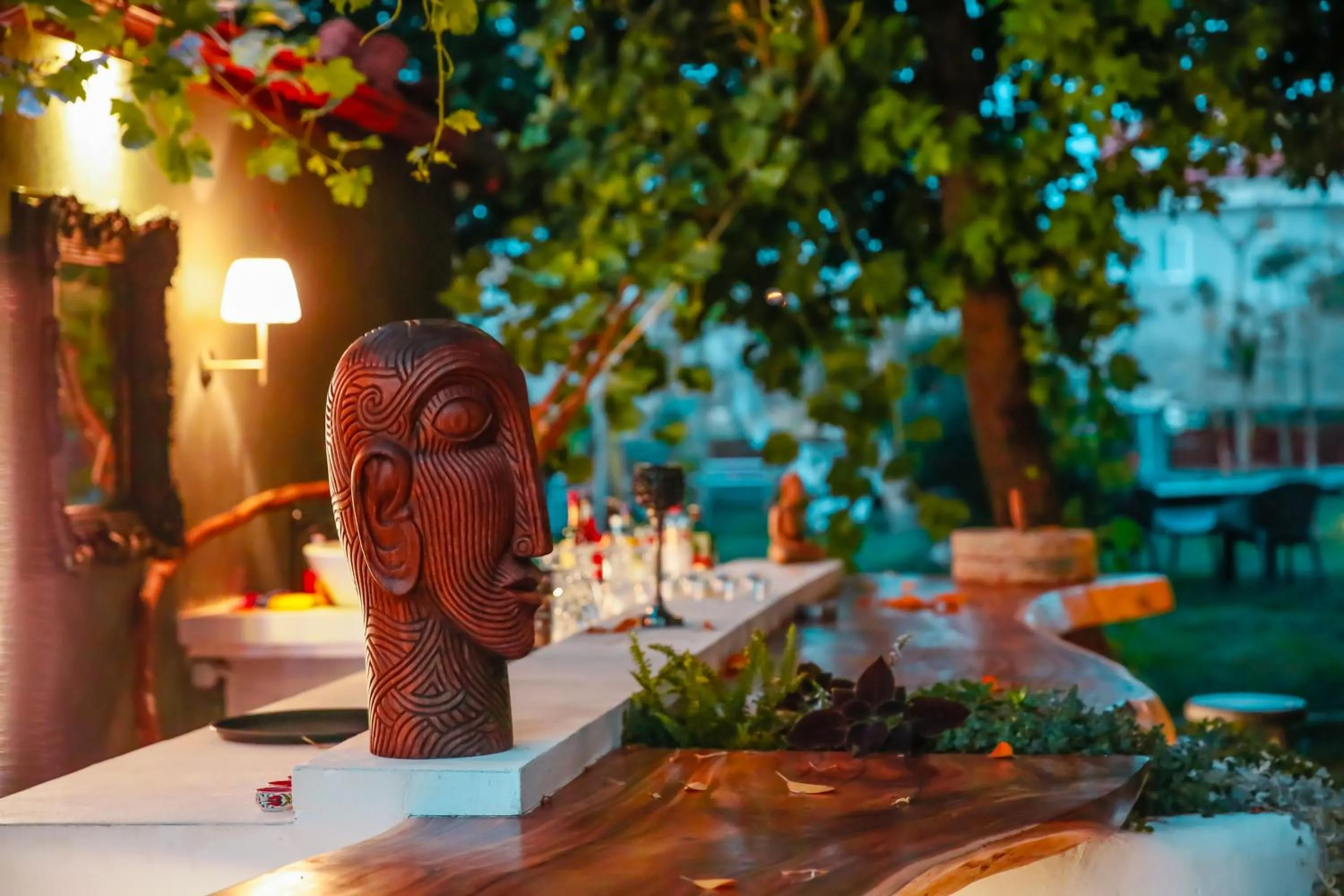 Garden in Murat Pasha Mansion