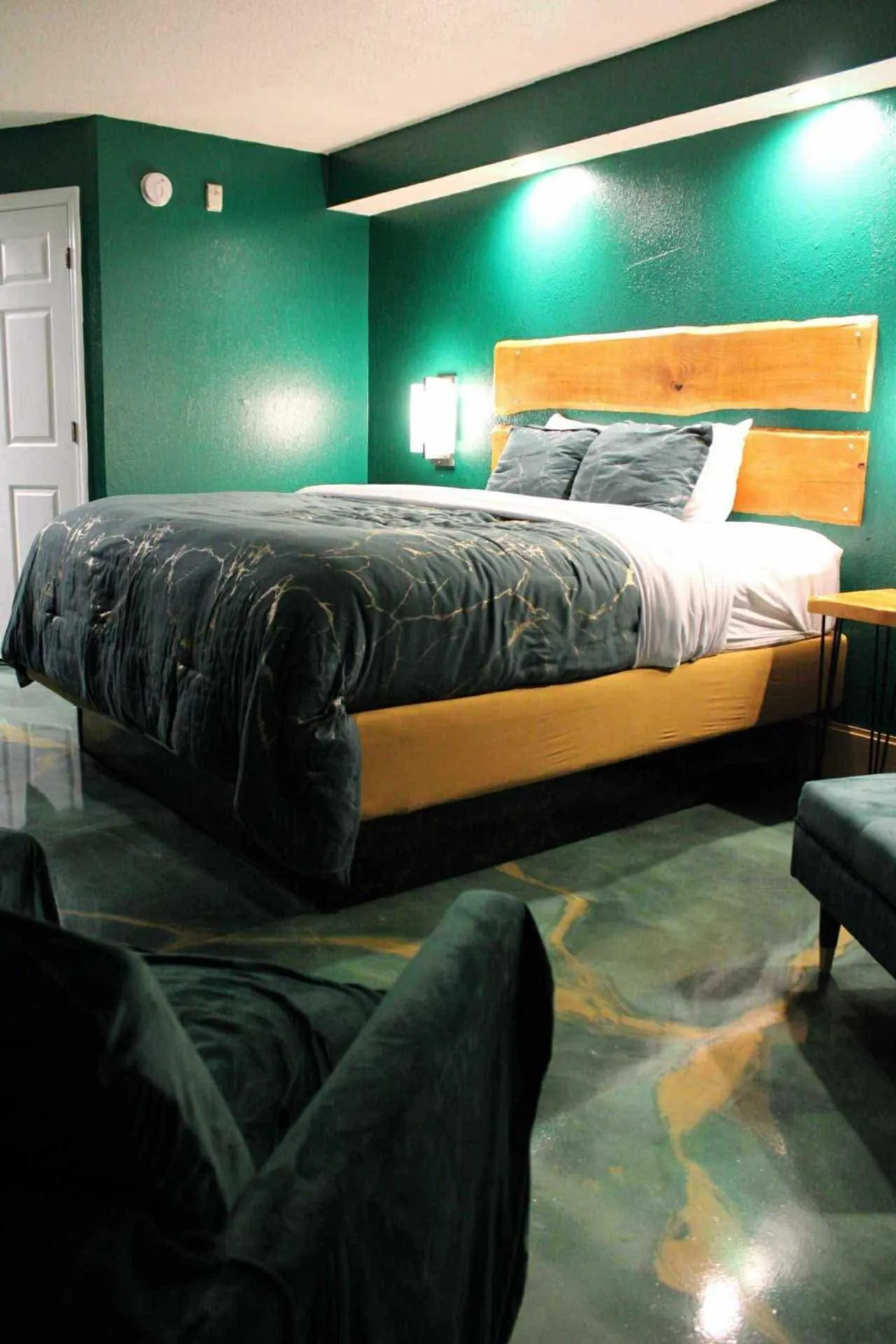 Bed in Southern Soho Boutique Hotel