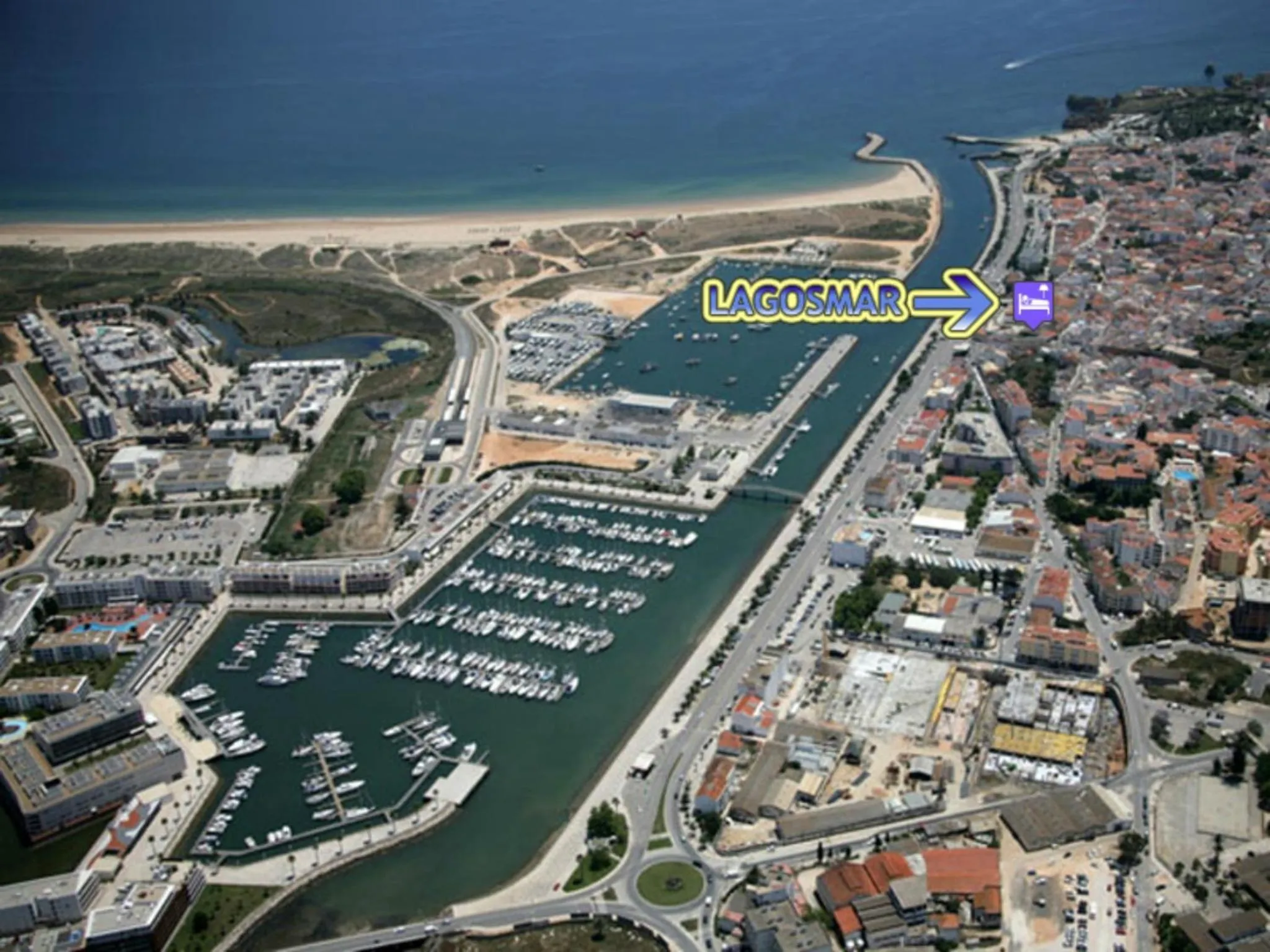 Bird's eye view in LagosMar Story Hotel