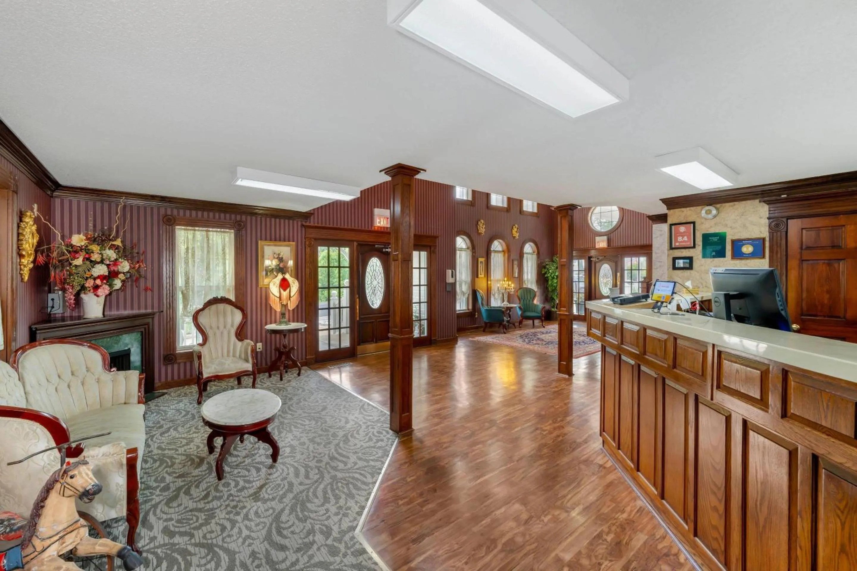 Lobby or reception in Quality Inn Eureka Springs South