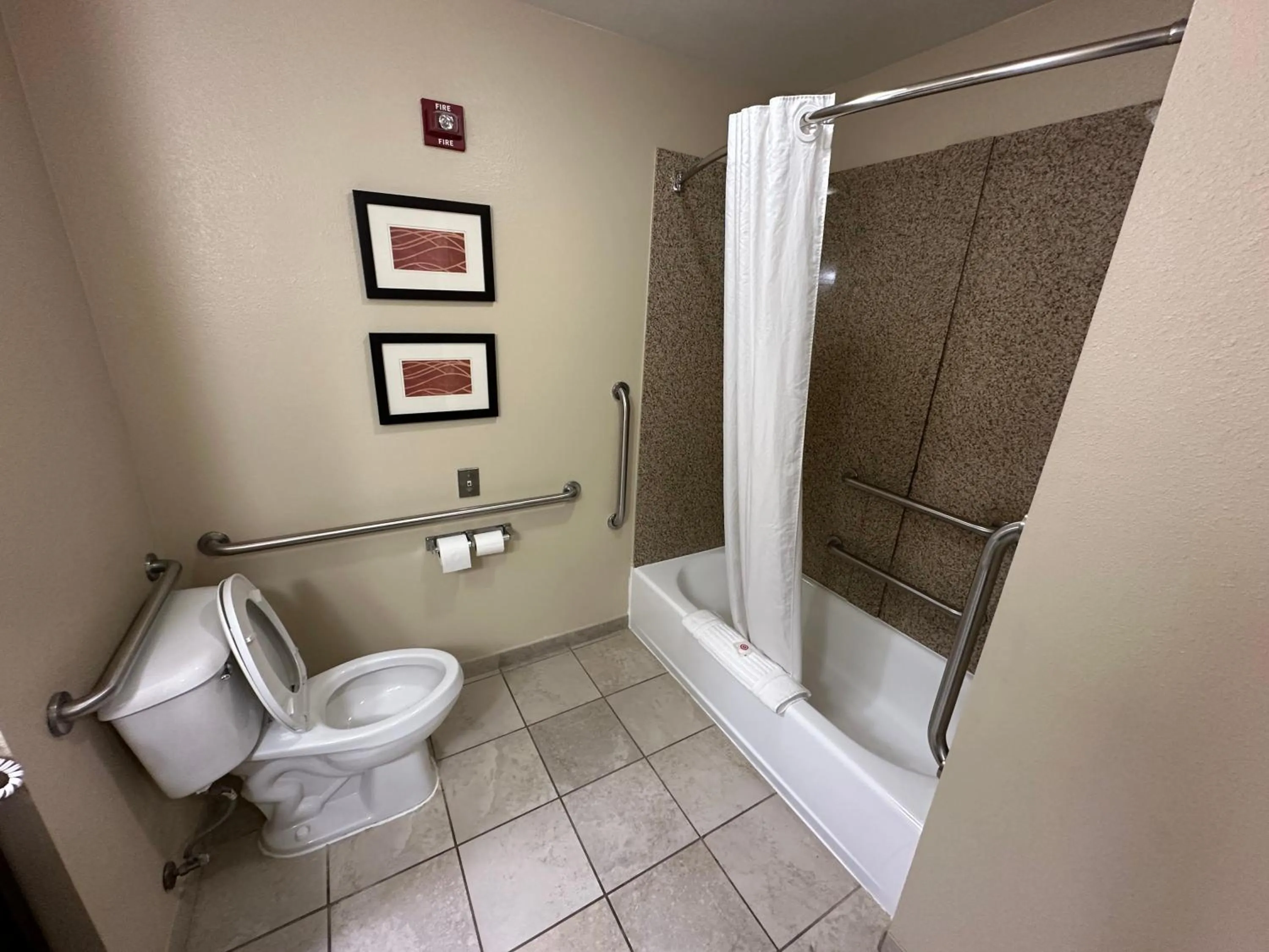 Bathroom in Comfort Inn & Suites North Little Rock McCain Mall