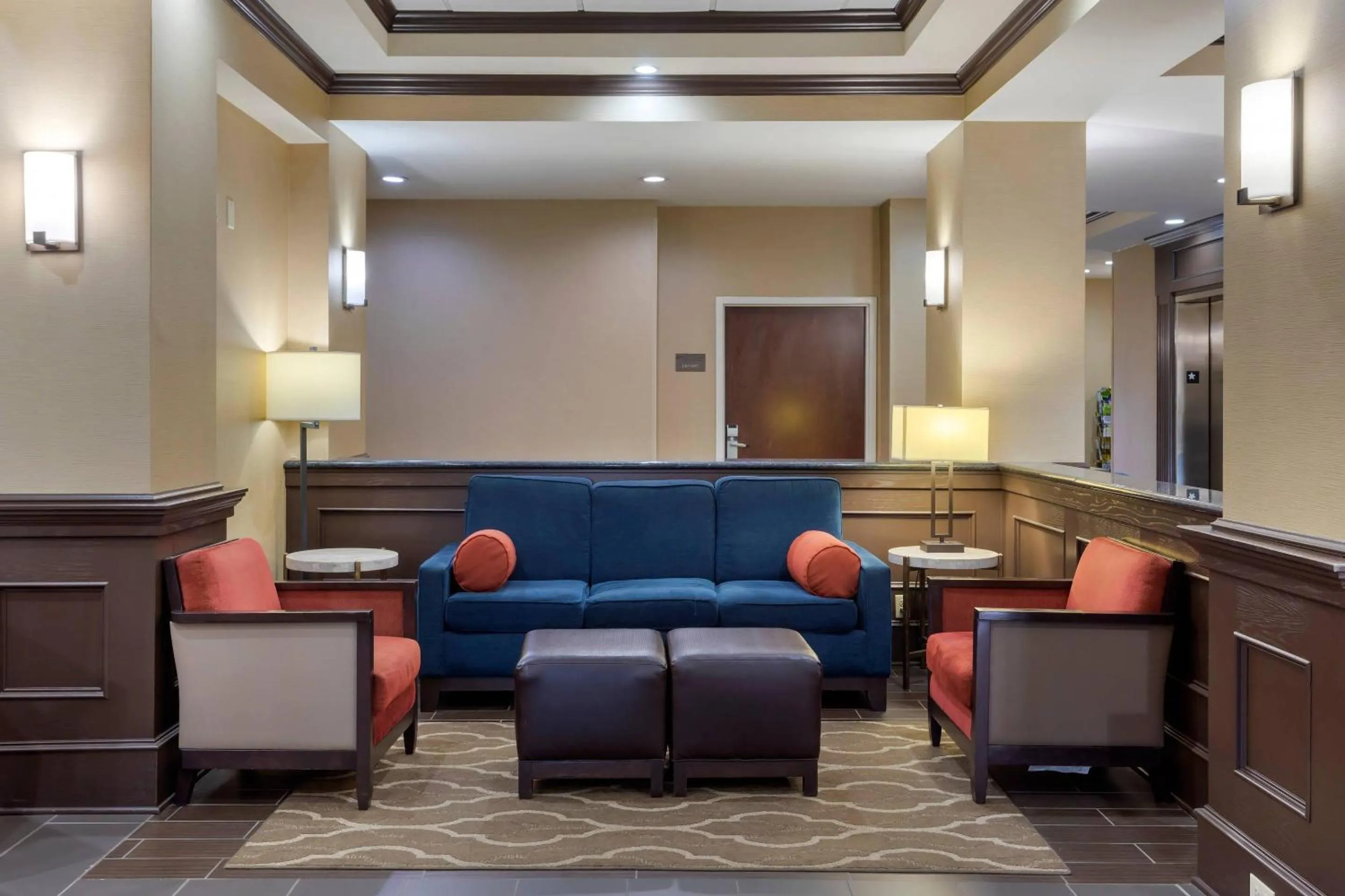 Lobby or reception in Comfort Inn & Suites North Little Rock McCain Mall