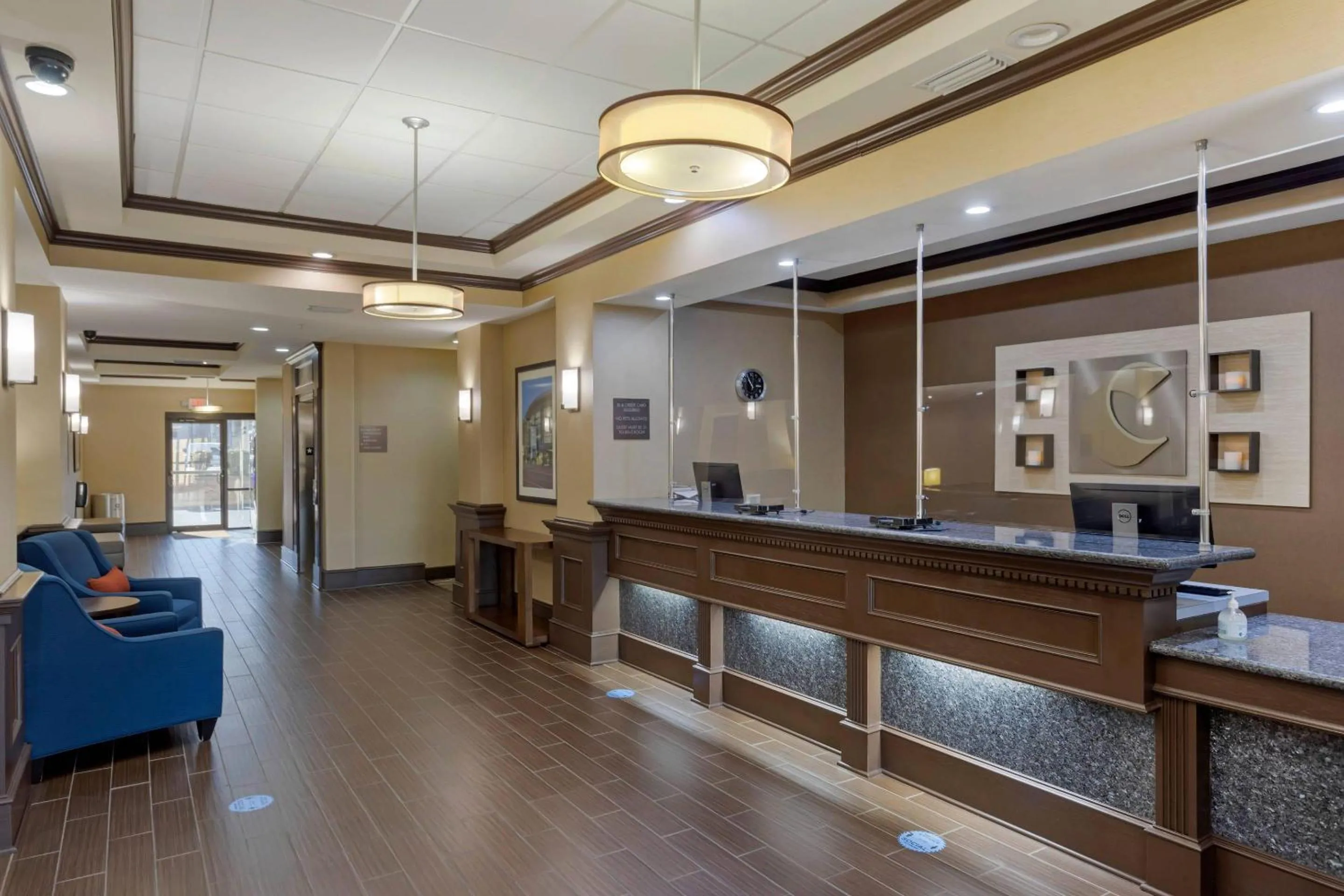 Lobby or reception in Comfort Inn & Suites North Little Rock McCain Mall