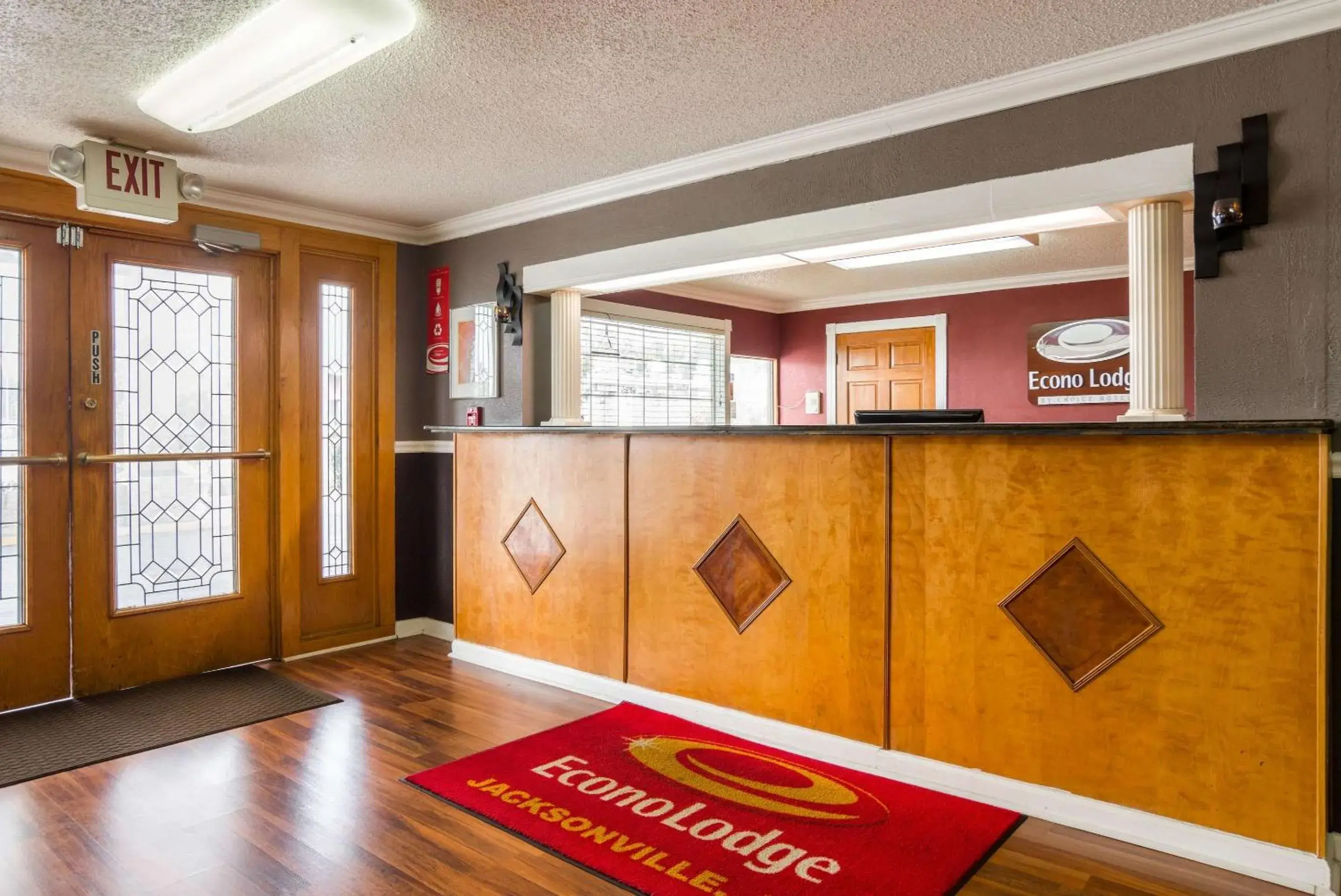 Lobby or reception in Econo Lodge Jacksonville near Little Rock Air Force Base Lobby or reception in Econo Lodge Jacksonville near Little Rock Air Force Base