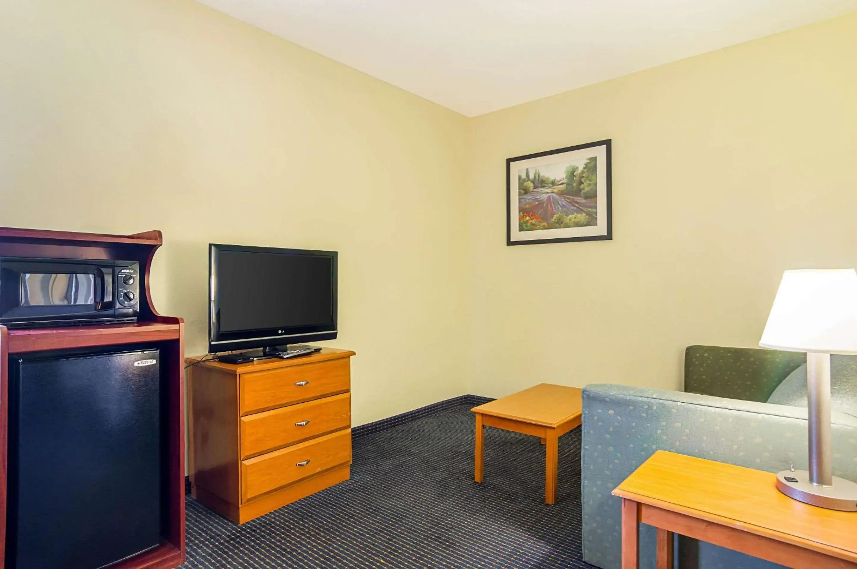 Bedroom, TV/Entertainment Center in Econo Lodge Inn & Suites North Little Rock