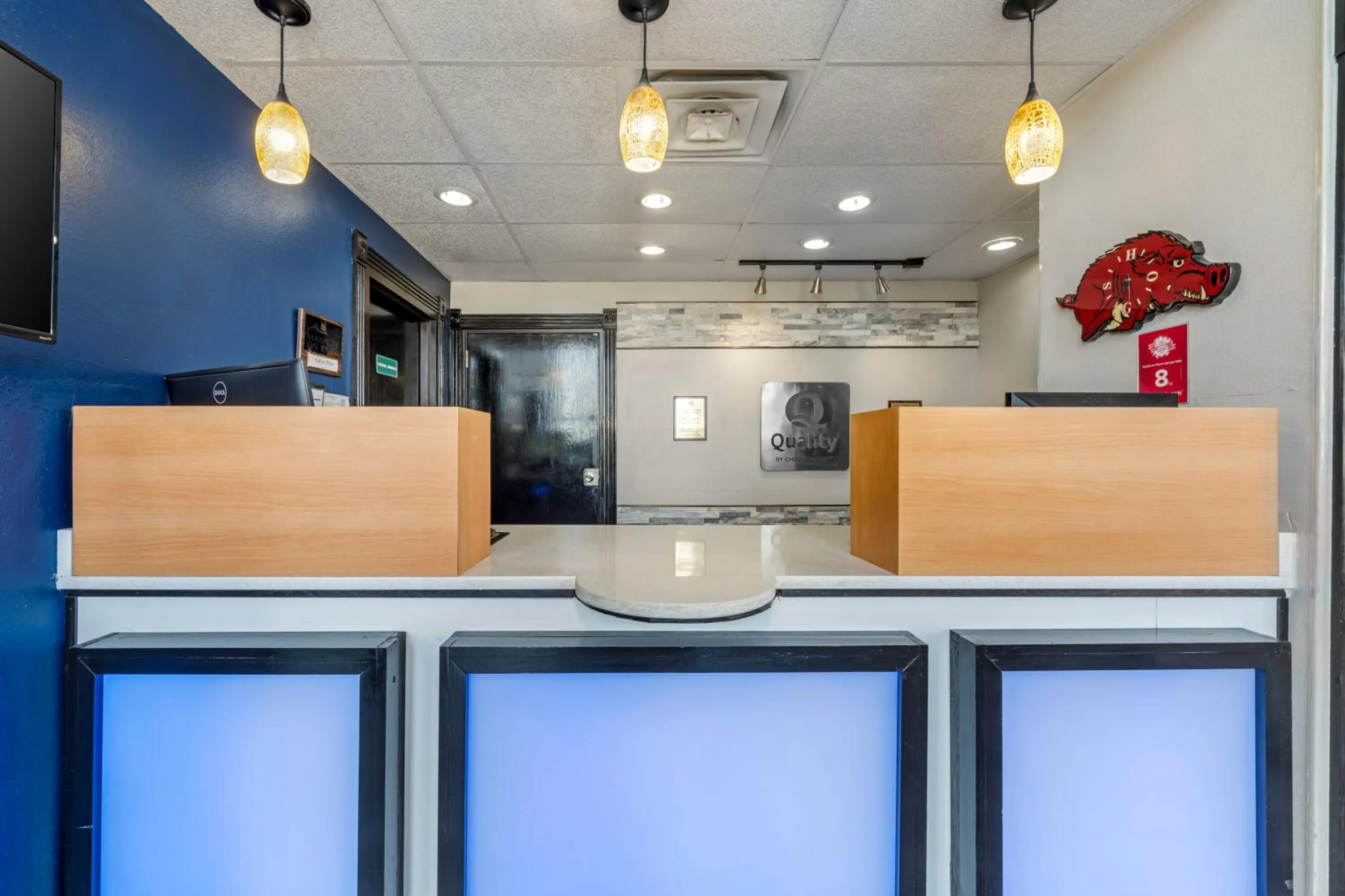 Lobby or reception in Quality Inn Siloam Springs West