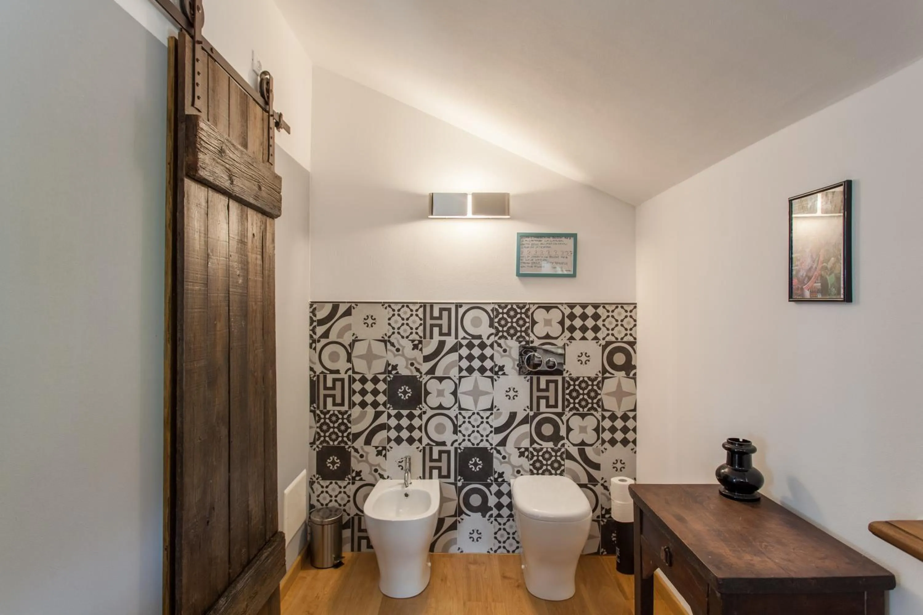 Toilet in AMERICA NEI BOSCHI B&B