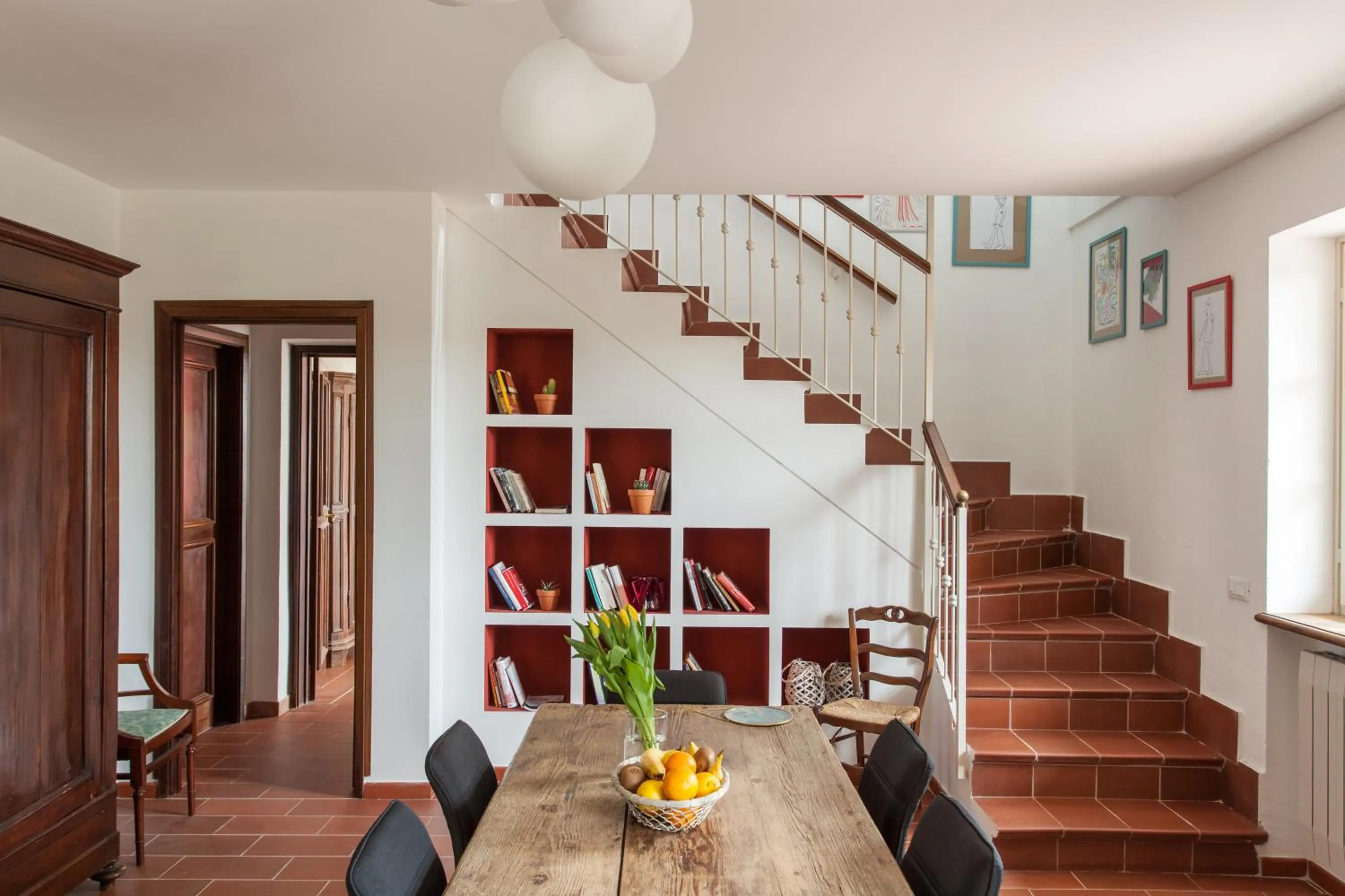 Living room in AMERICA NEI BOSCHI B&B