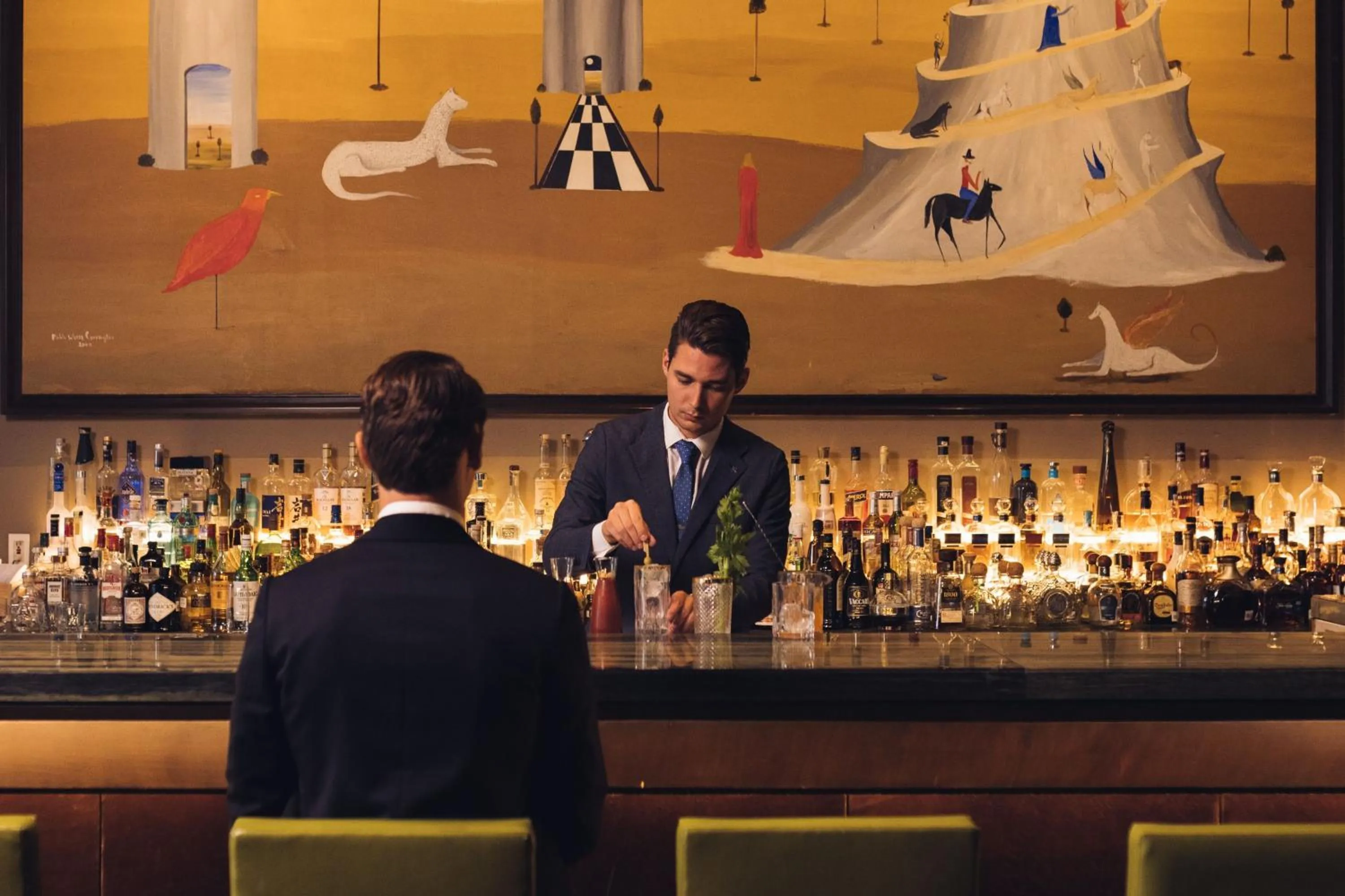 Lounge or bar in The St. Regis Mexico City