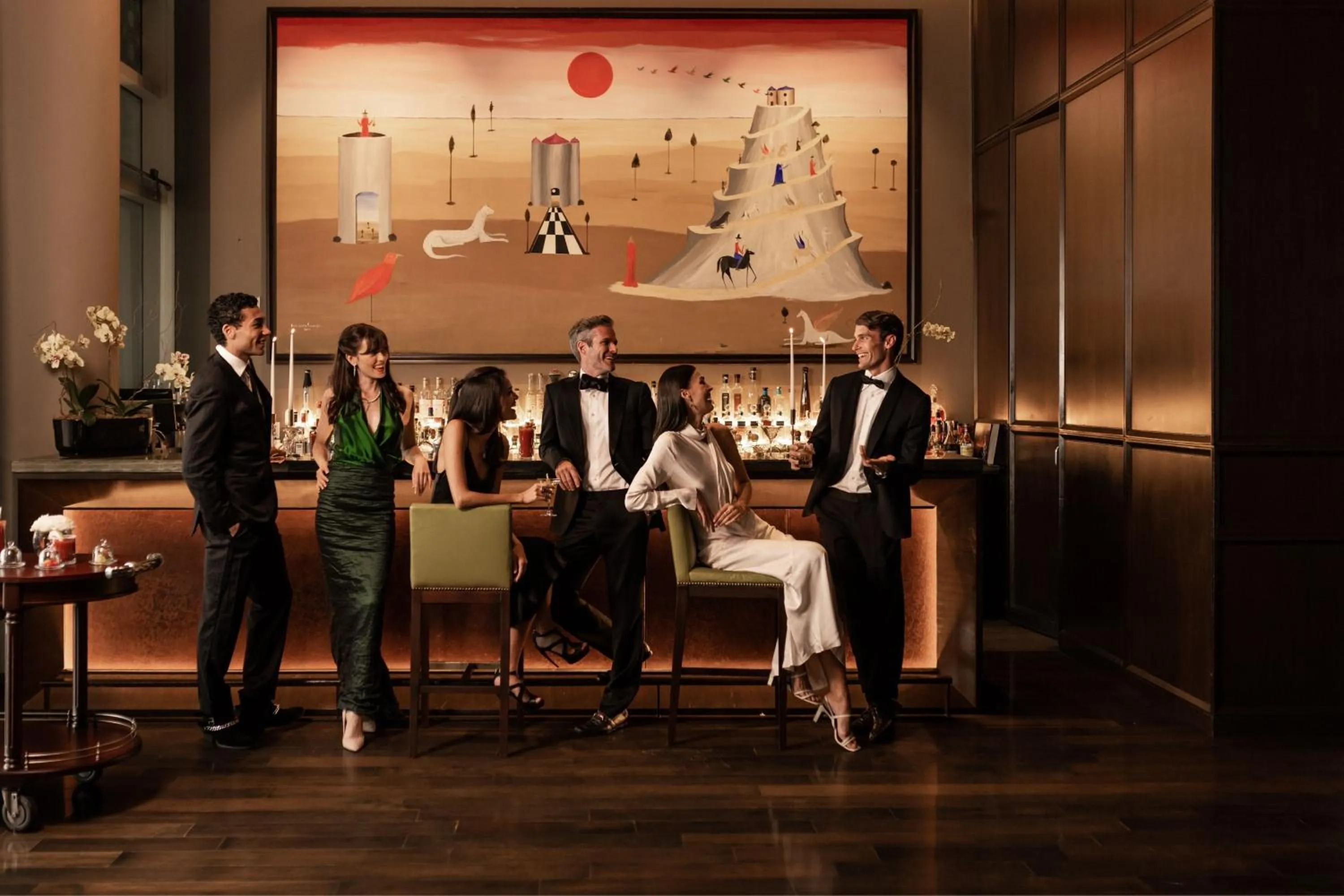 Lounge or bar in The St. Regis Mexico City