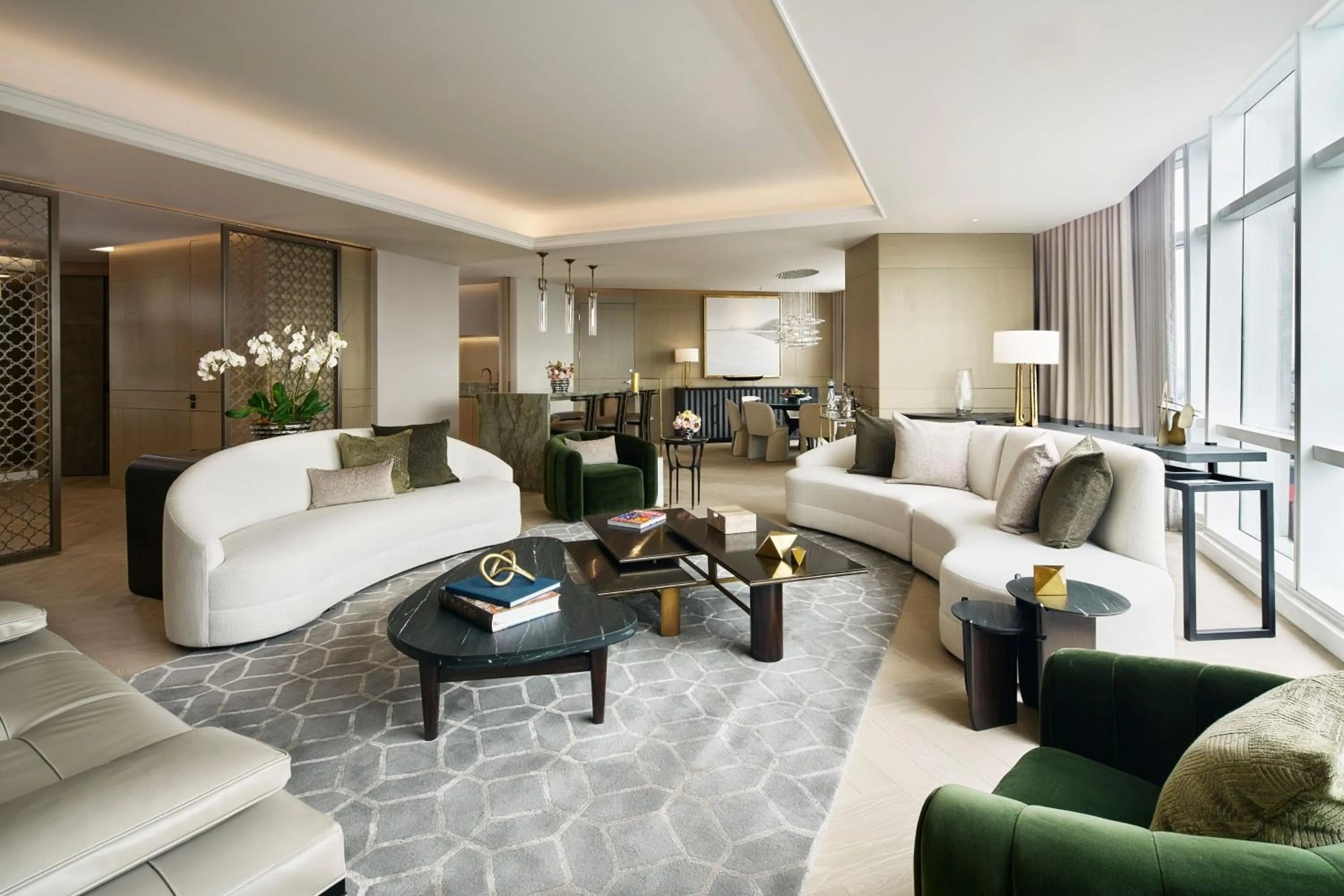 Living room in The St. Regis Mexico City