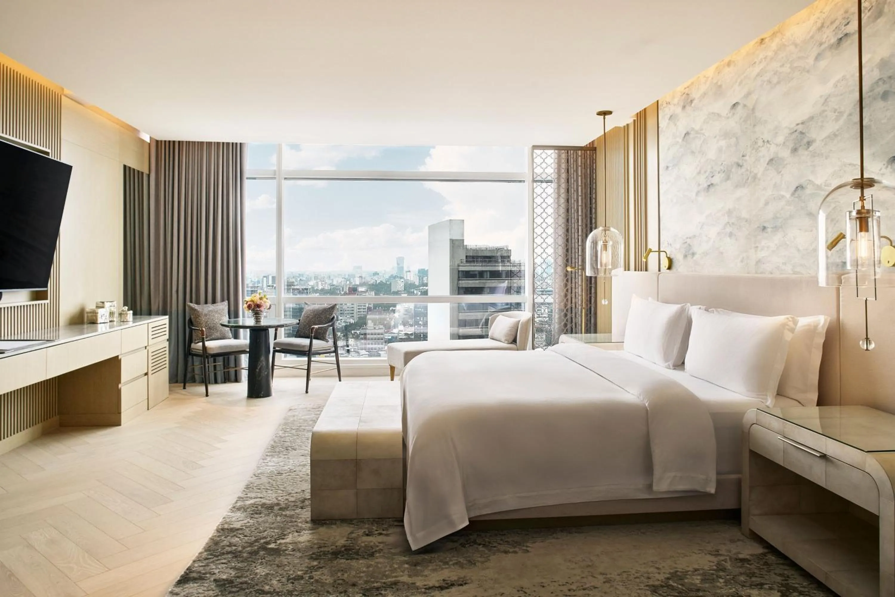 Bedroom, Bed in The St. Regis Mexico City