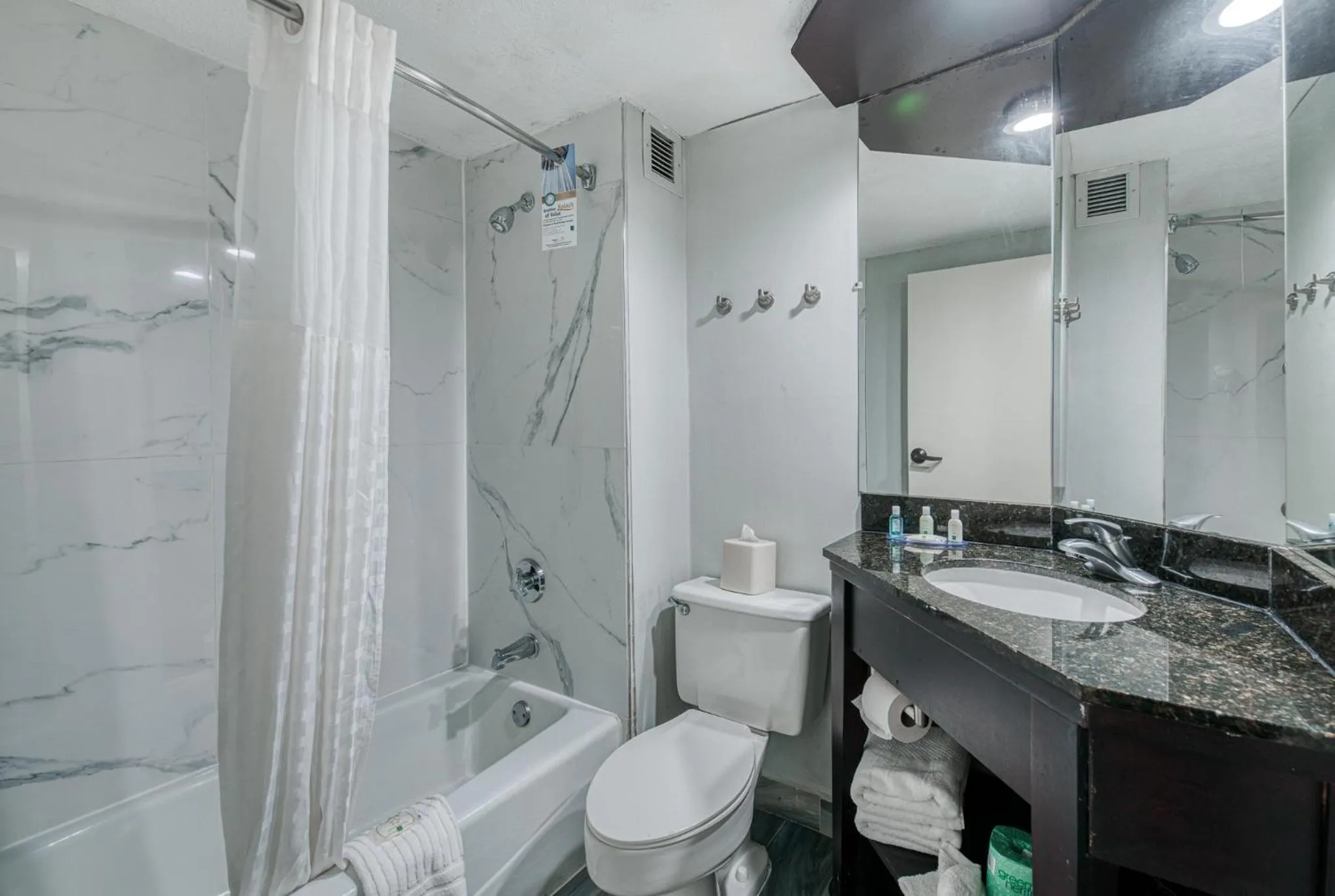 Toilet in Quality Inn & Suites North Little Rock