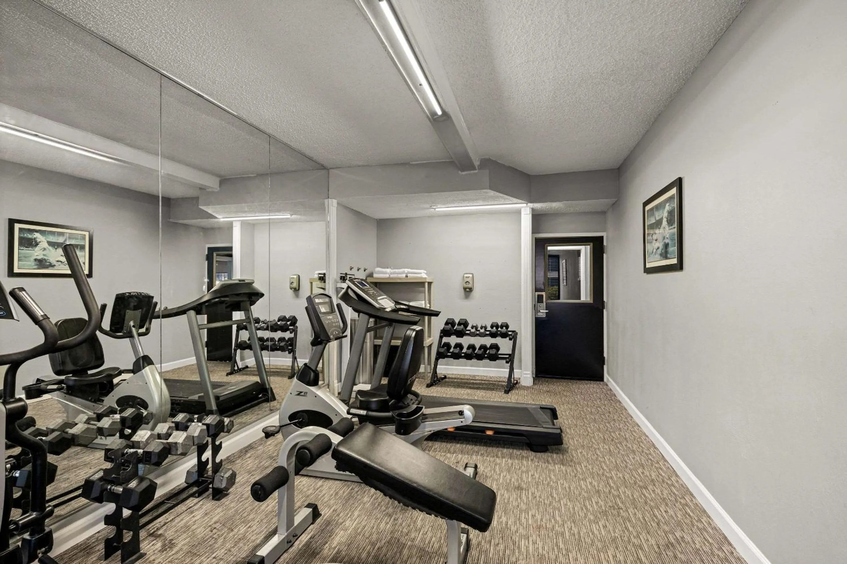 Fitness centre/facilities in Quality Inn & Suites North Little Rock