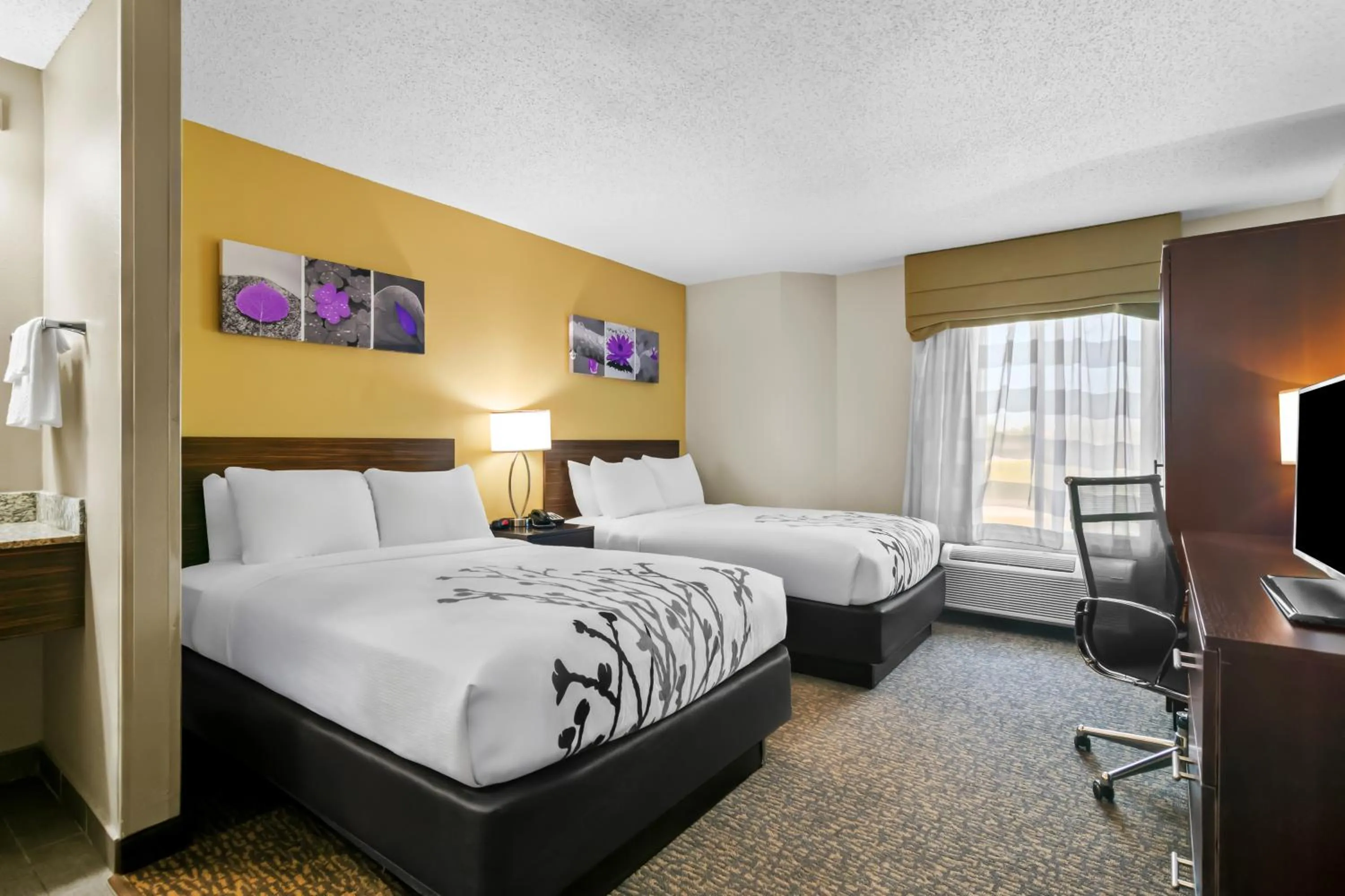 Bed in Sleep Inn Fayetteville North