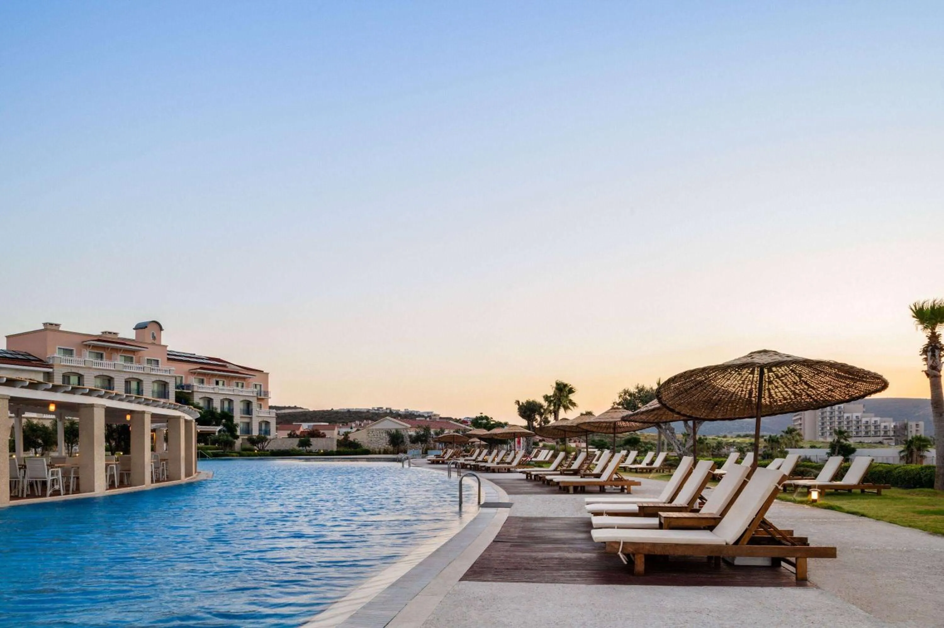 Pool view in Dolce by Wyndham Cesme Alacati